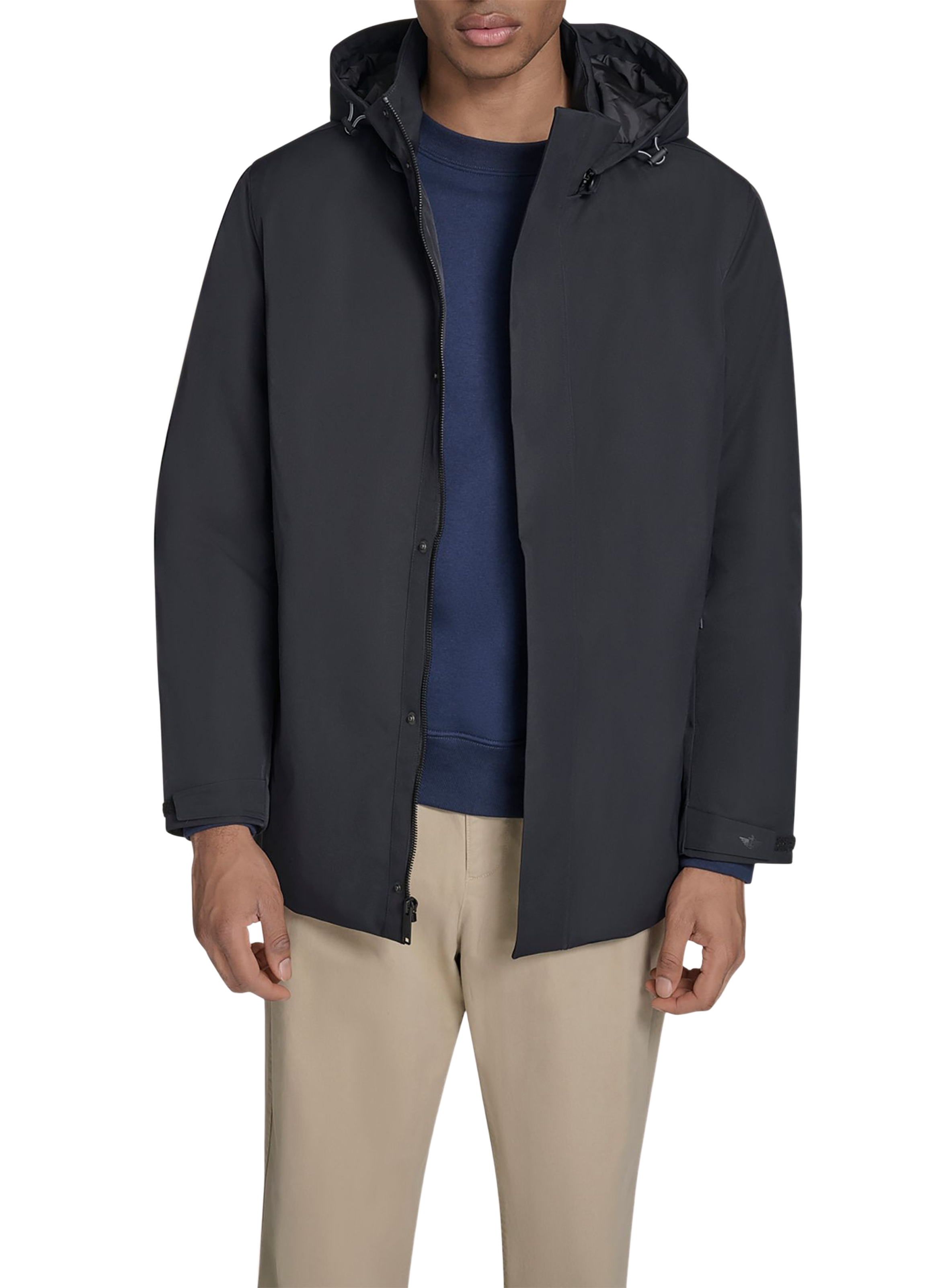 DOCKERS Veste doublée à capuche Black