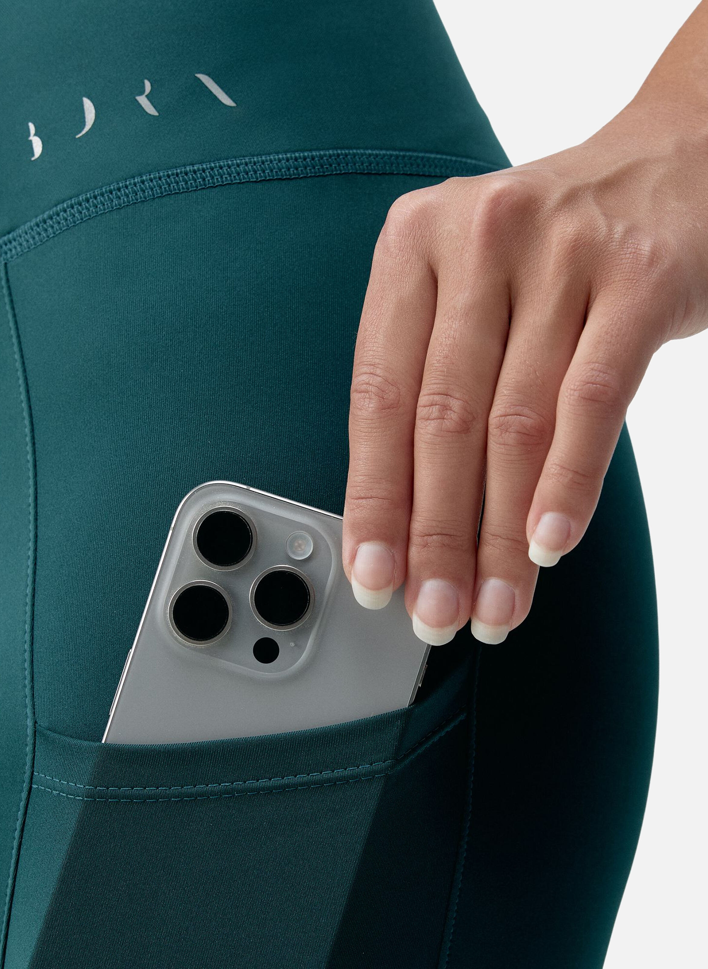 Legging de sport 7/8 performance godo BORN LIVING YOGA Vert