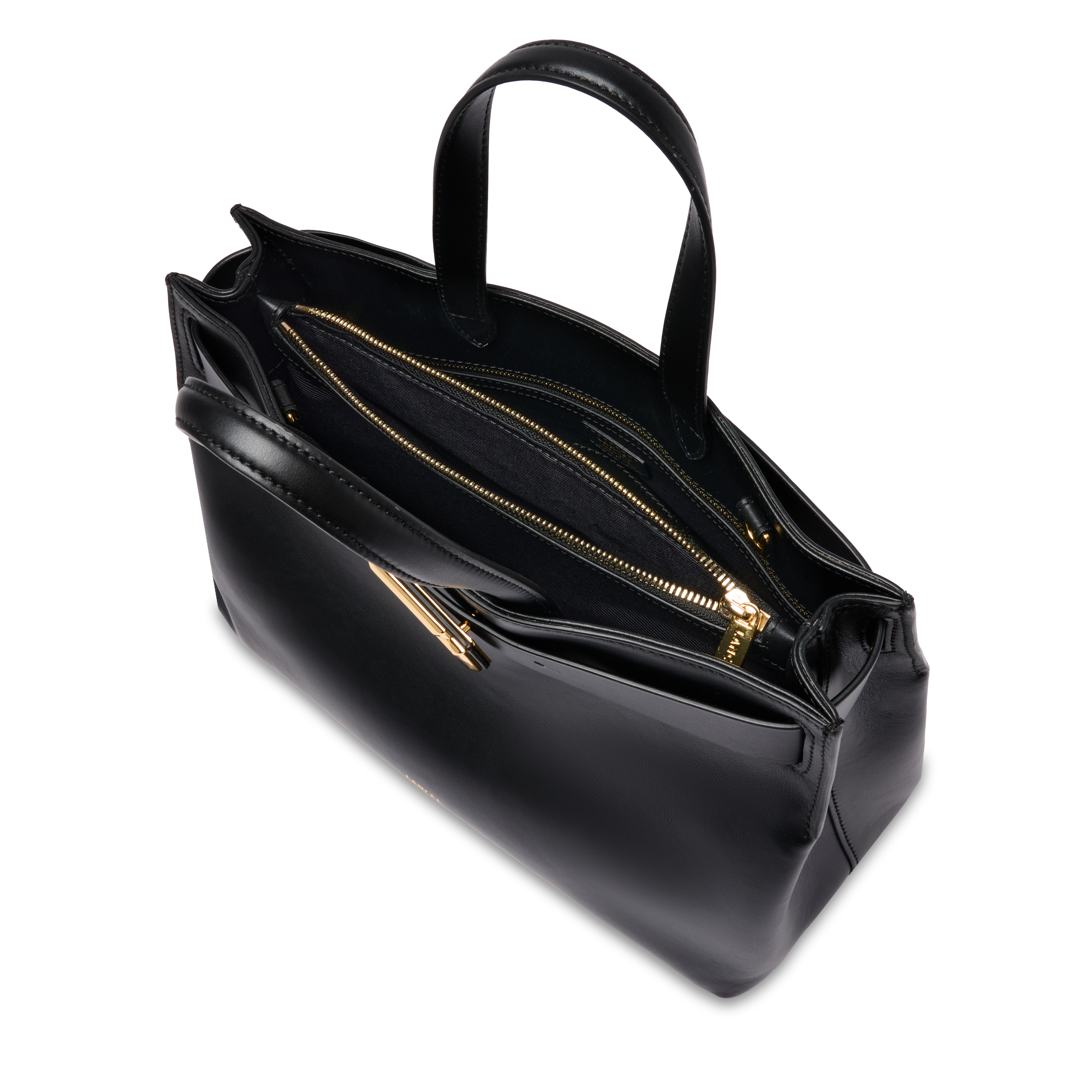 Sac carryall m angèle de lancel en cuir LANCEL Noir