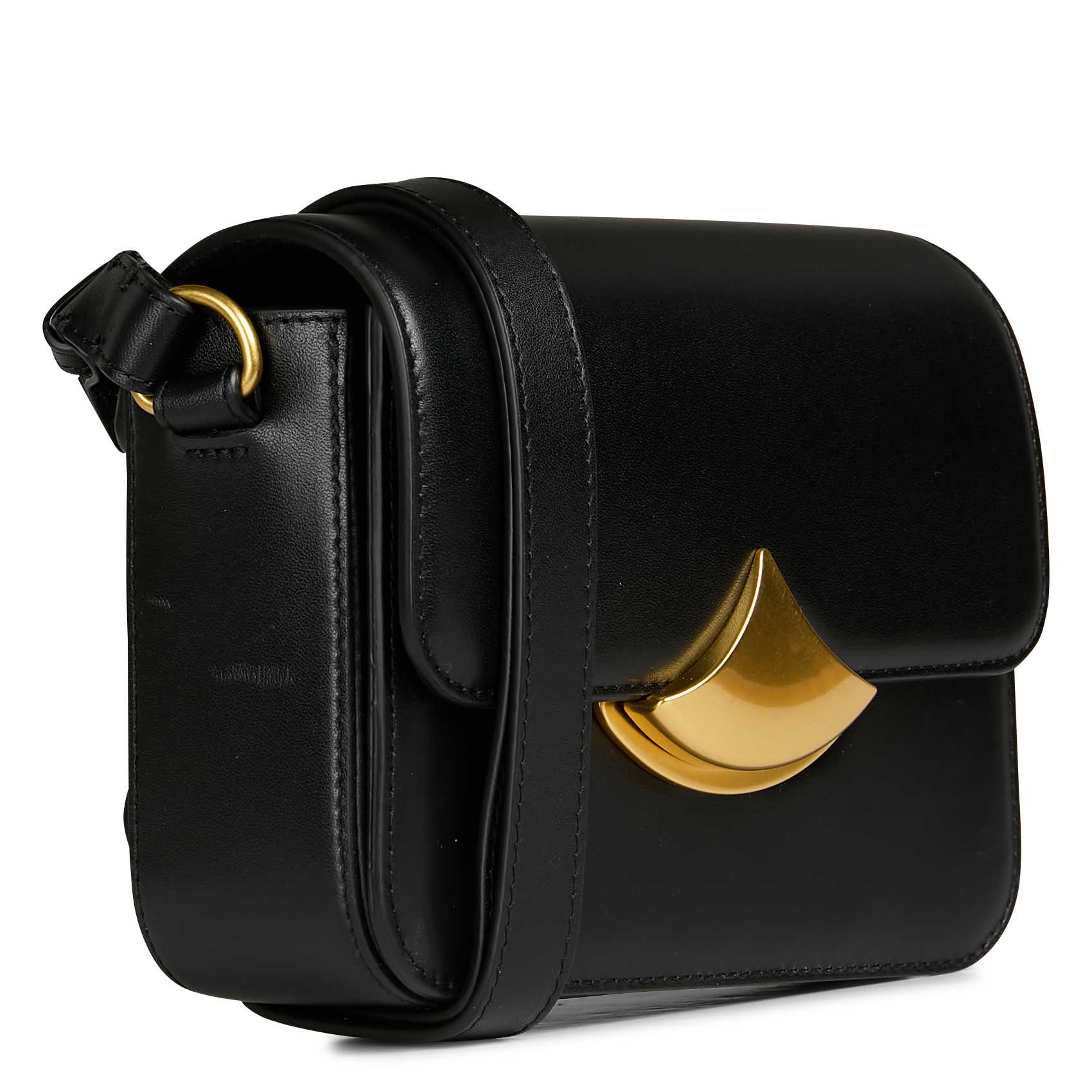 Sac bandoulière en cuir diviluz mimo SESSUN Noir