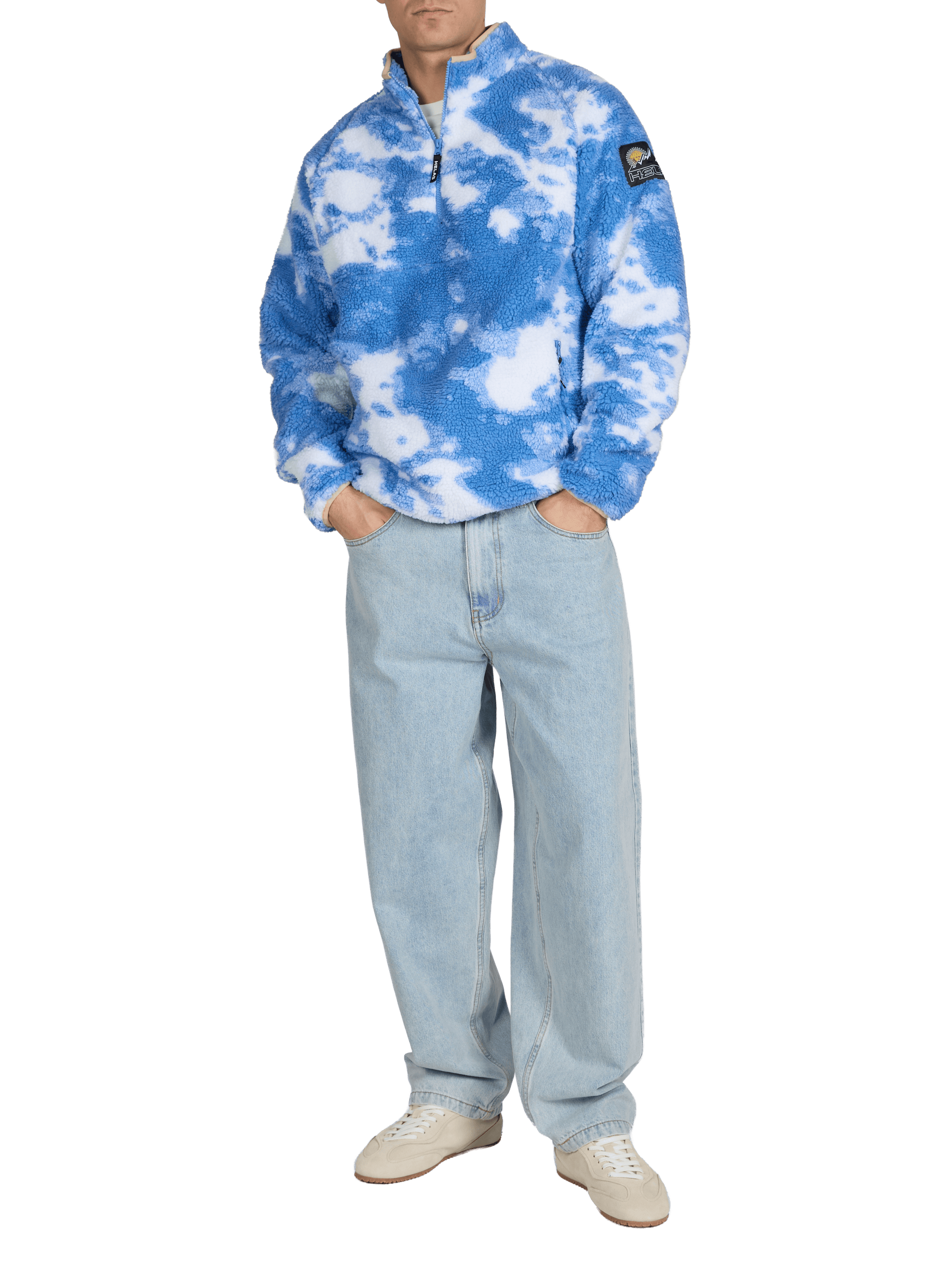 Sweatshirt Mundy  HELAS CAPS Bleu