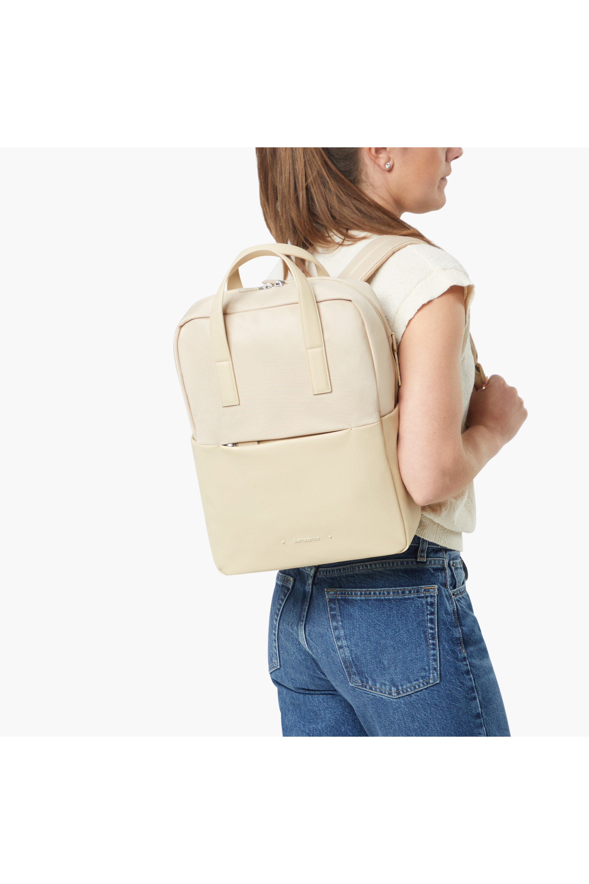 4pack sac à dos ordinateur SAMSONITE Beige