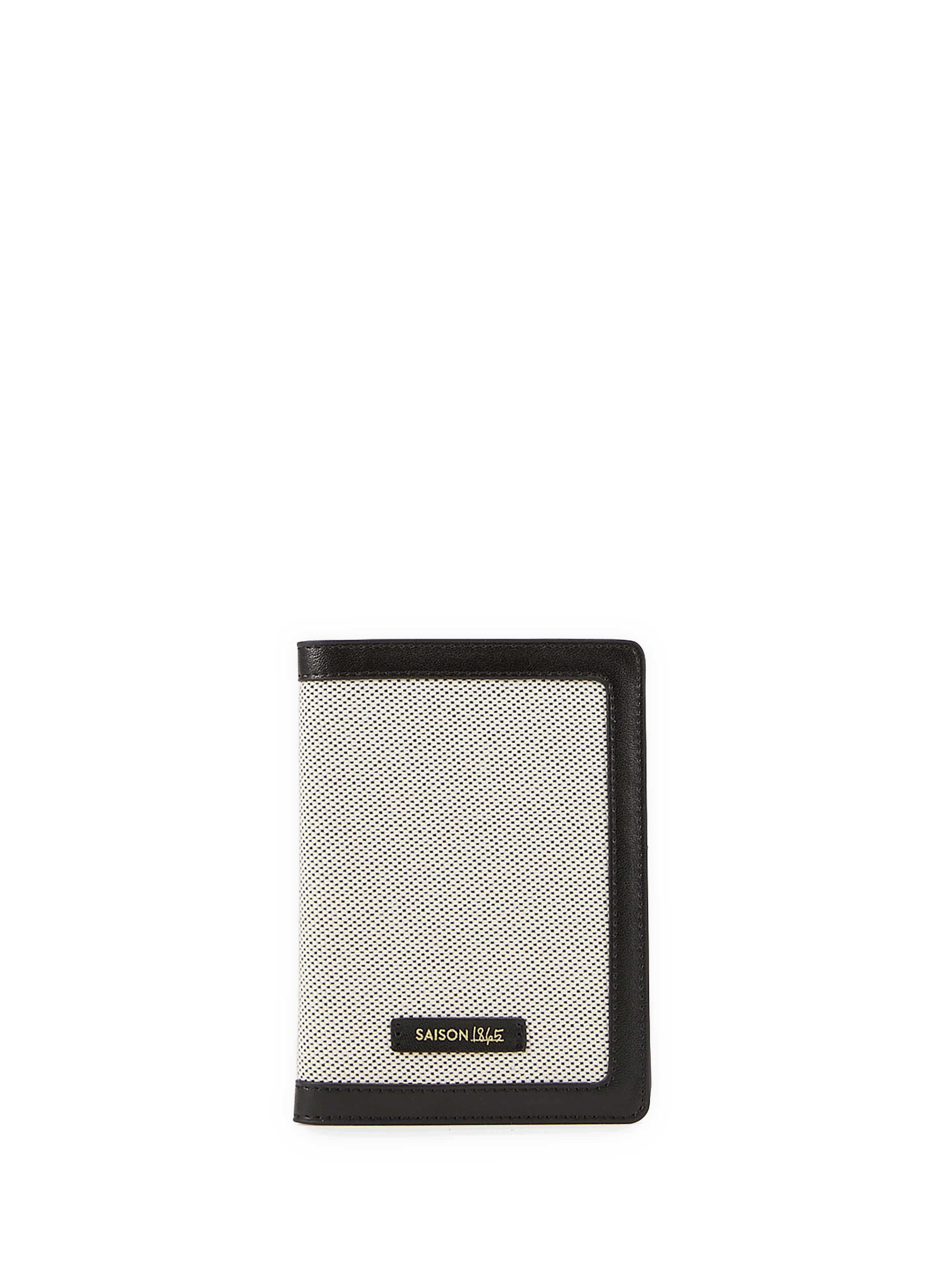 Portefeuille texturé en cuir SAISON 1865 Beige
