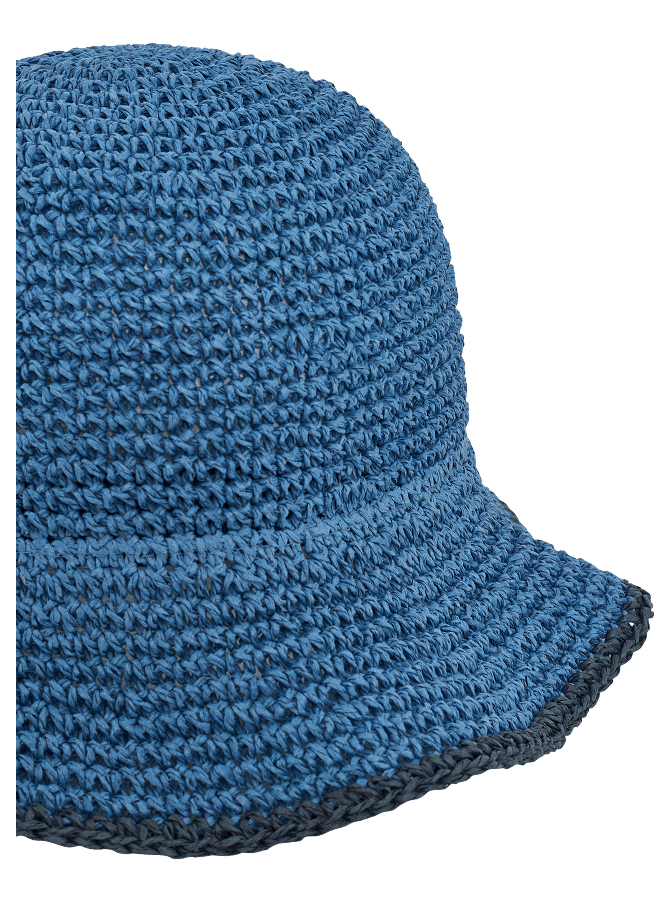 Chapeau de soleil coloré Bleu