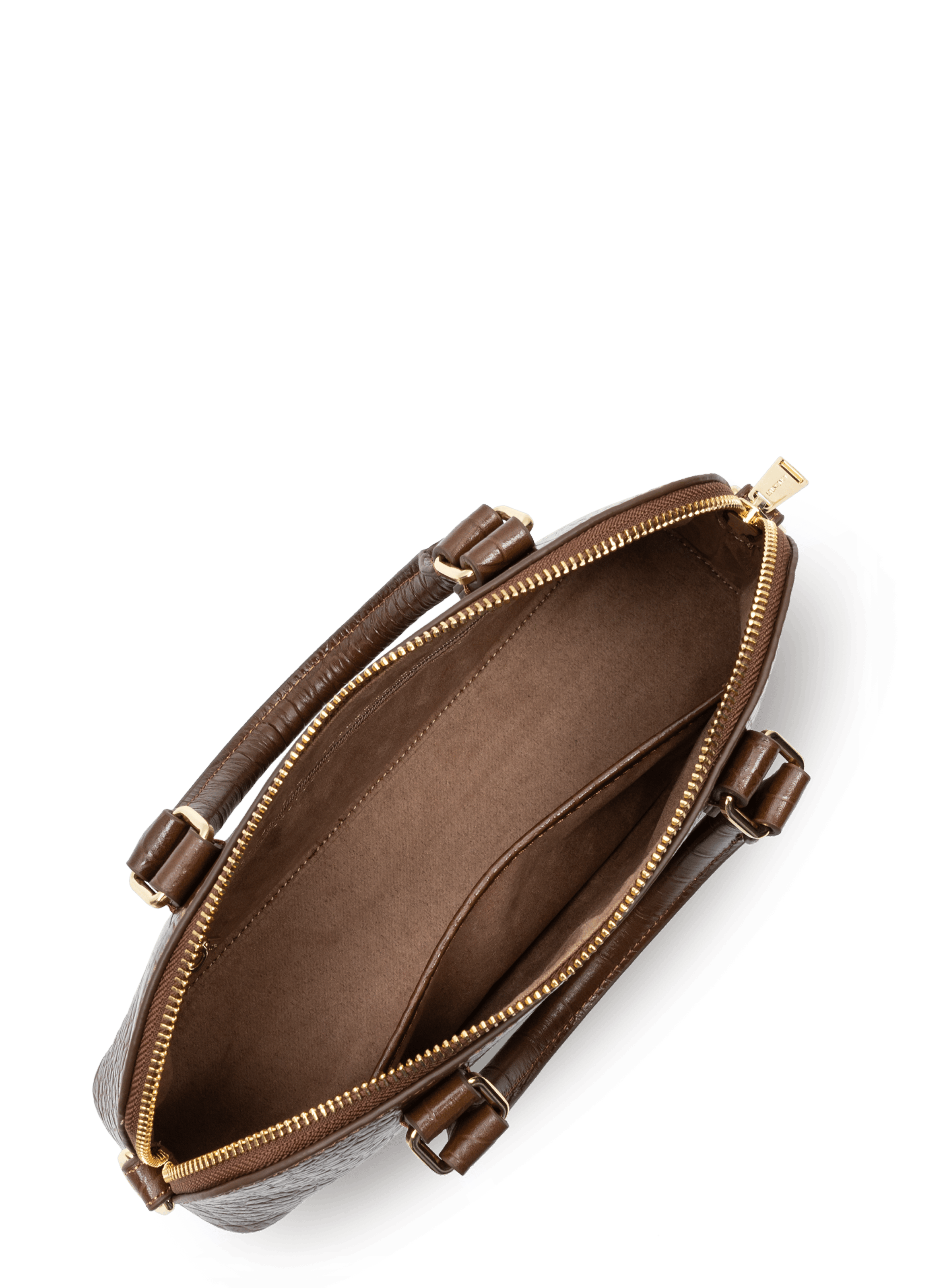 Large half moon bag - exo LANCASTER Brown
