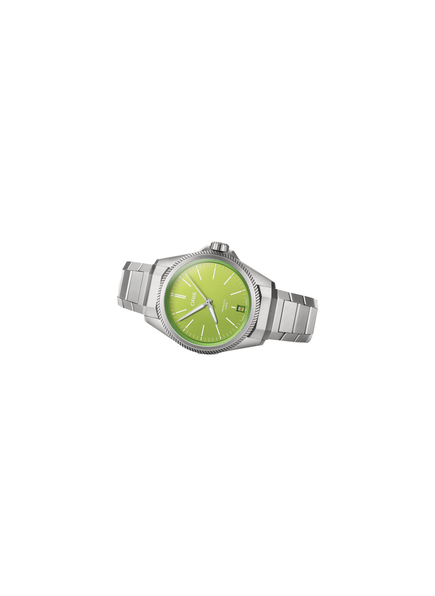 Montre automatique Oris ProPilot X Kermit en titane ORIS Vert