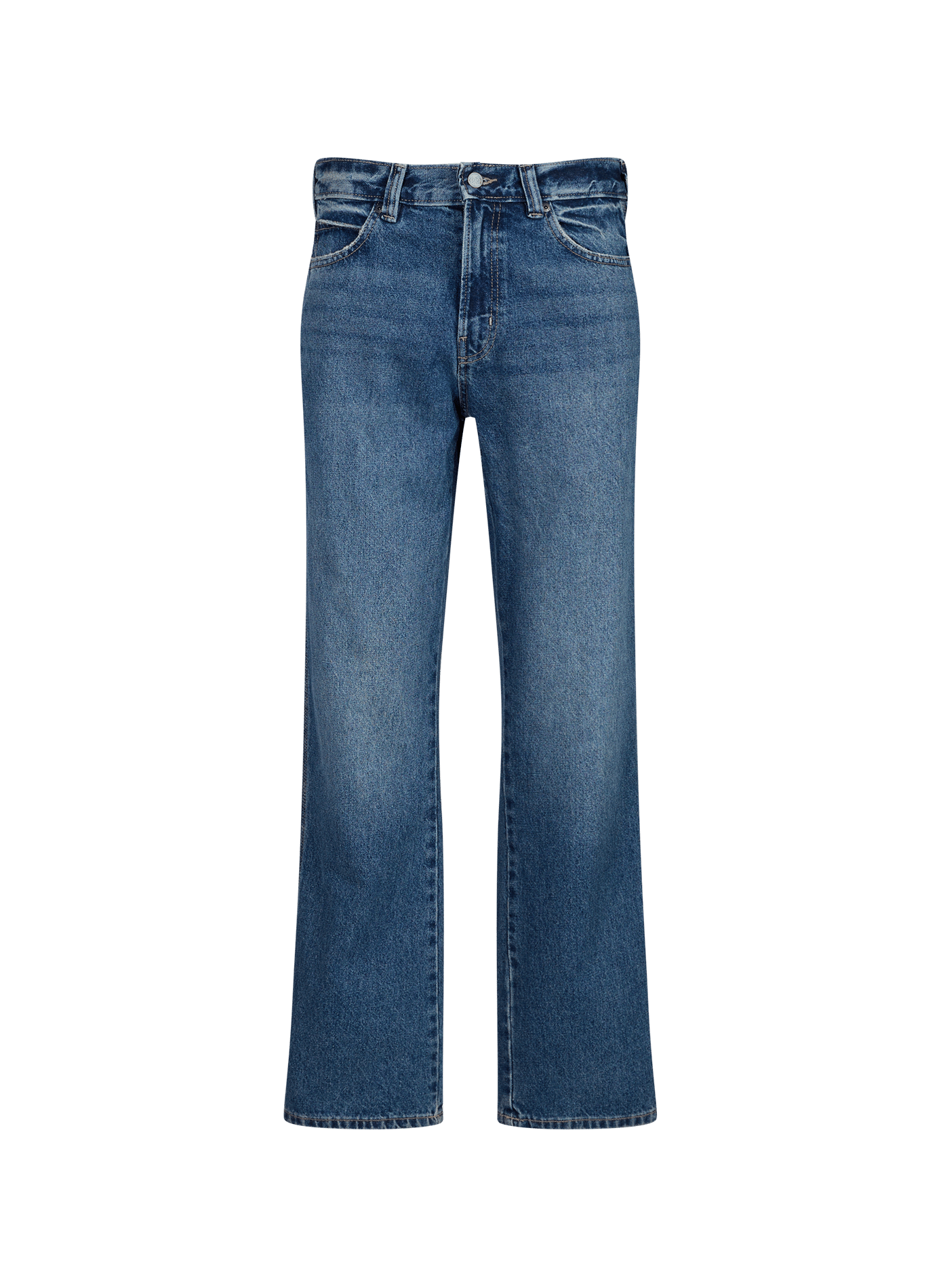 Straight-cut cotton jeans DICKIES Blue
