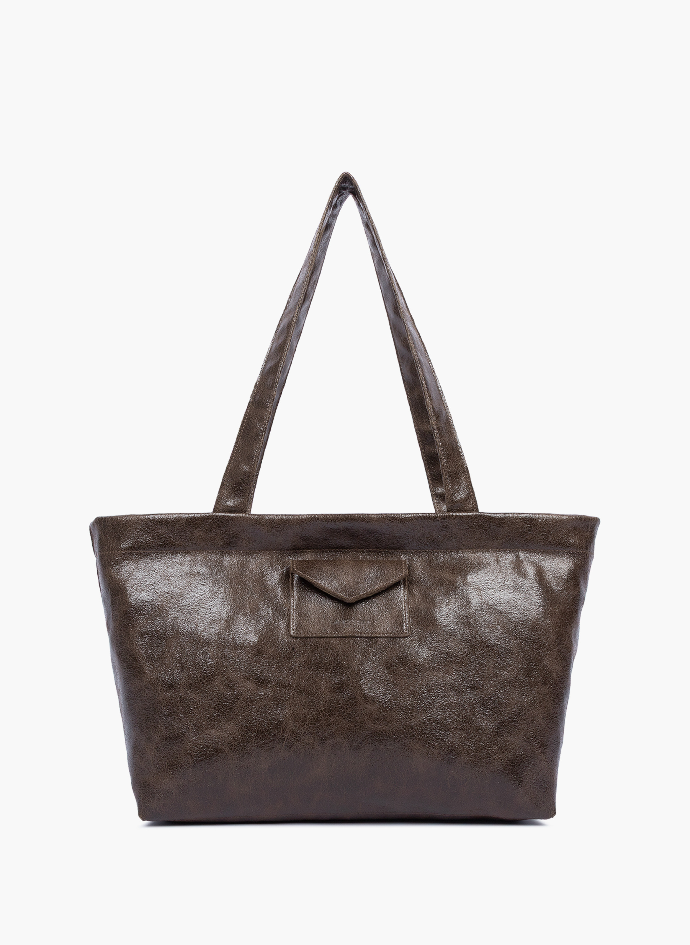 Sac cabas épaule - rétro kba LANCASTER Marron