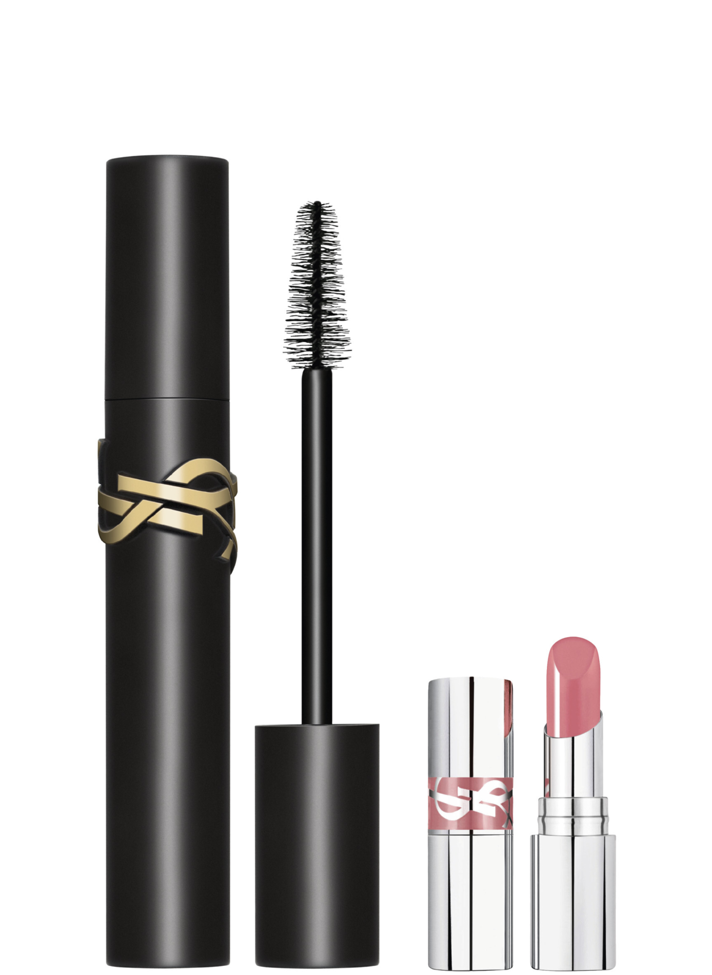 Mascara Lash Clash - Coffret cadeau maquillage yeux & lèvres YVES SAINT LAURENT 01 noir