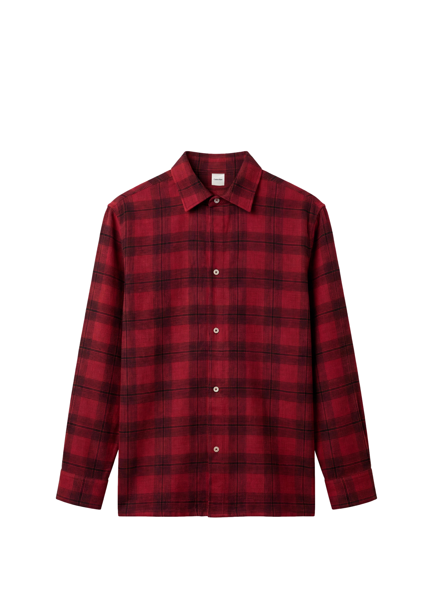 Chemise de pyjama à carreaux CALVIN KLEIN Multicolour