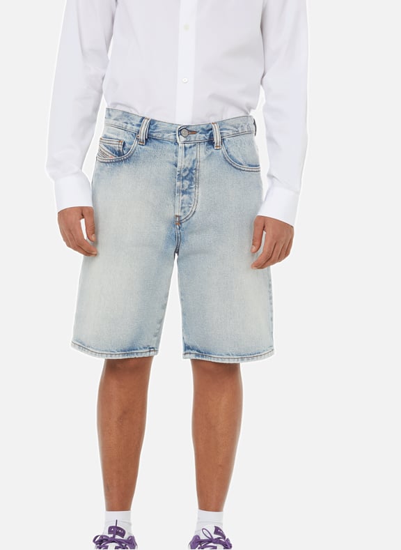 Cotton denim shorts Blue by DIESEL DIESEL Cotton denim shorts Blue