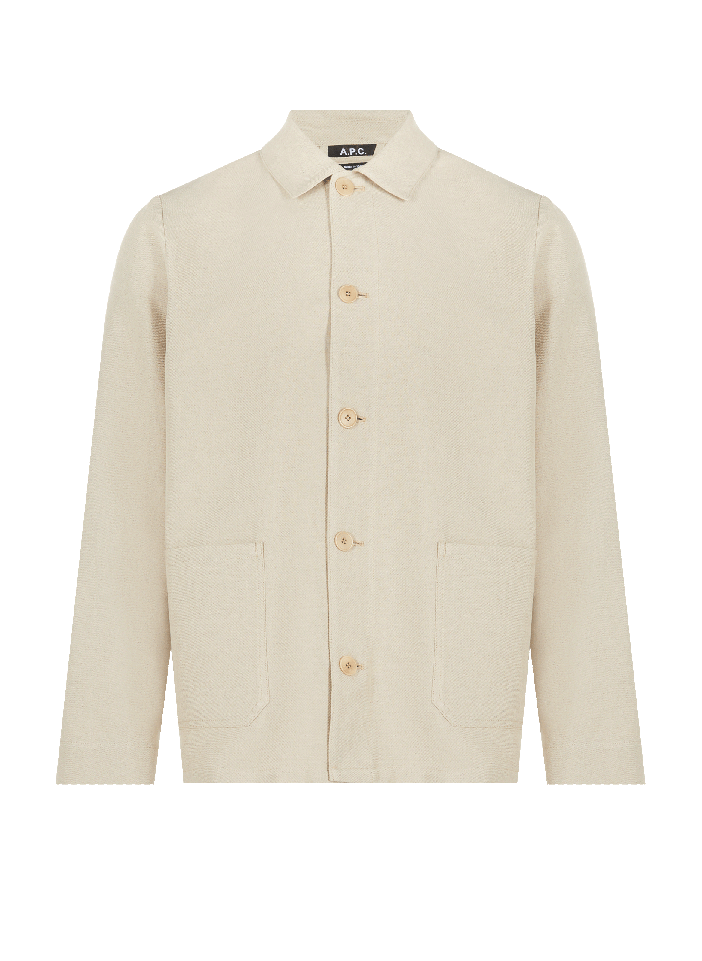 Veste Kerlouan en toile de coton et lin