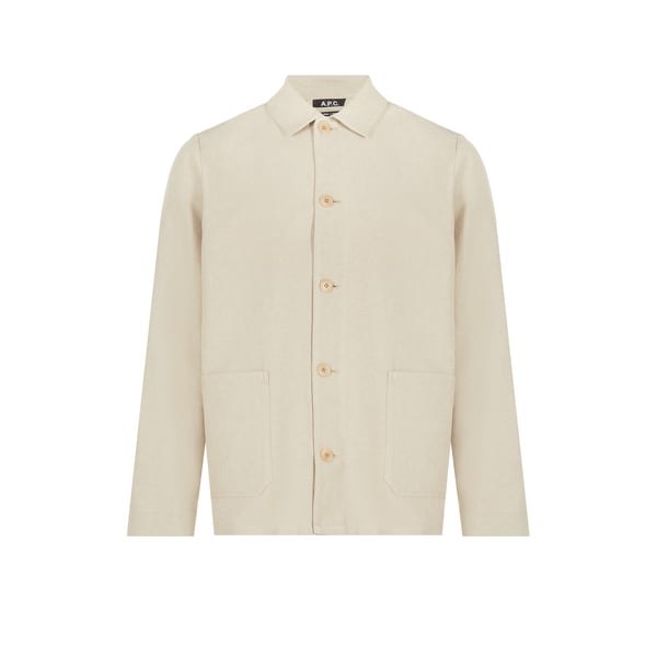 Veste Kerlouan en toile de coton et lin