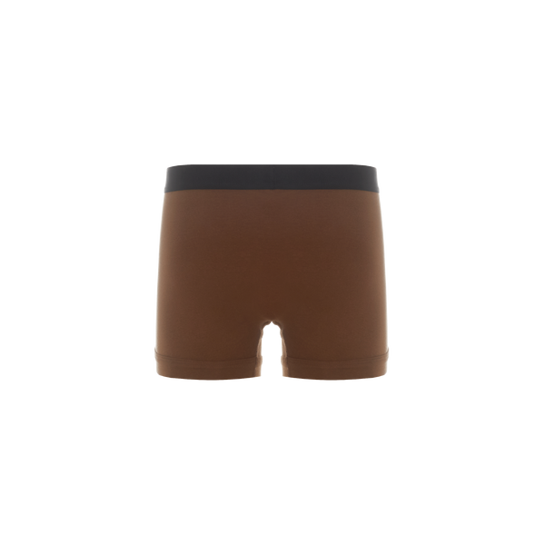 Tom Ford Stretch Cotton Boxers In Brown