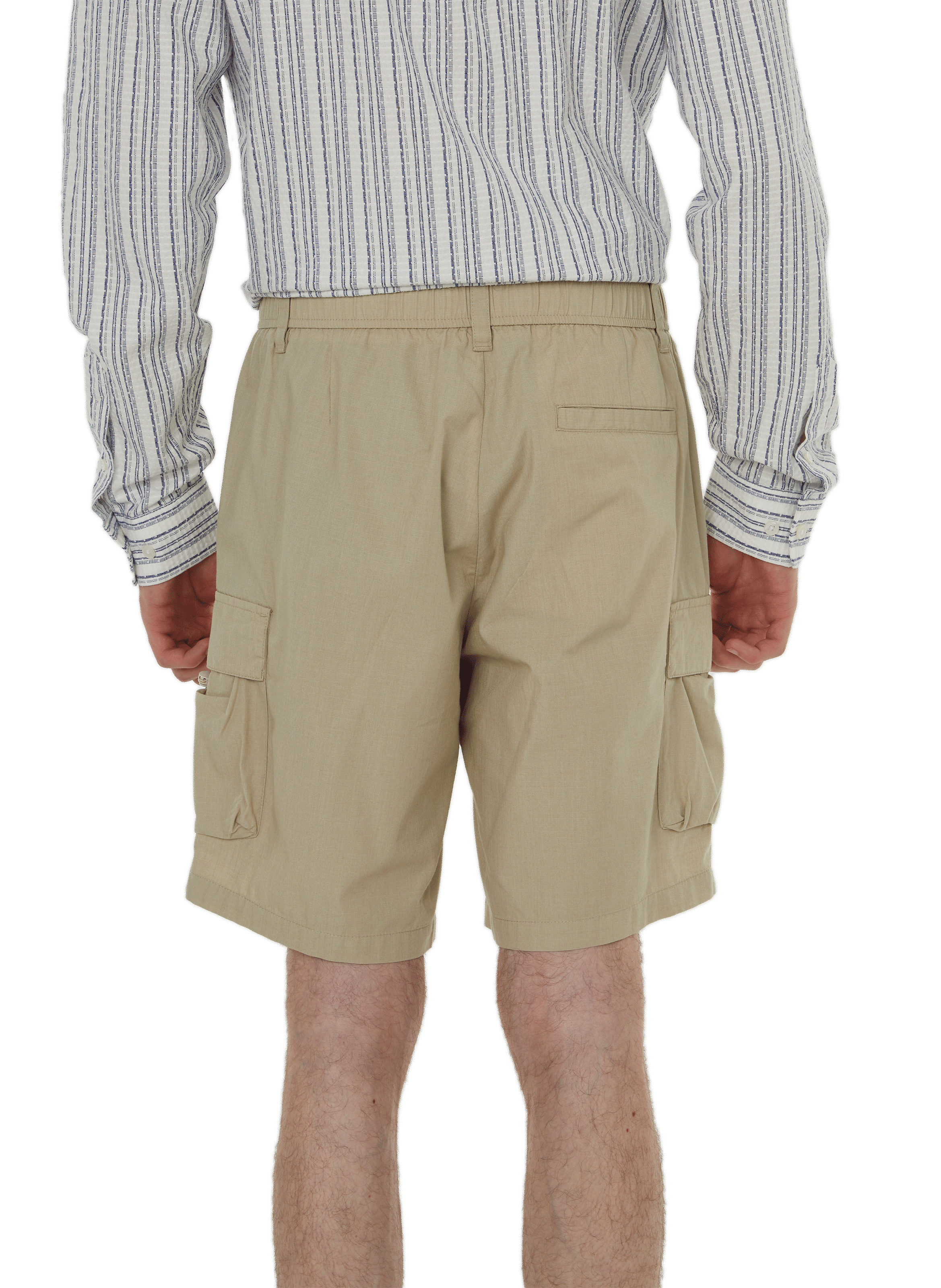 Cotton cargo shorts  SAMSOE SAMSOE Beige