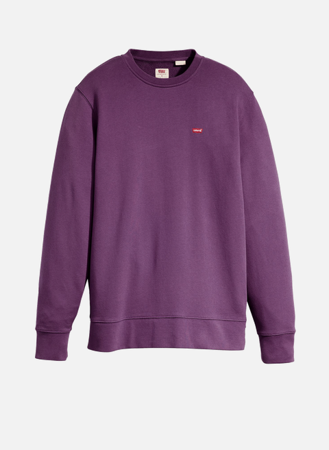 Purple cotton sweatshirtLEVI'S 