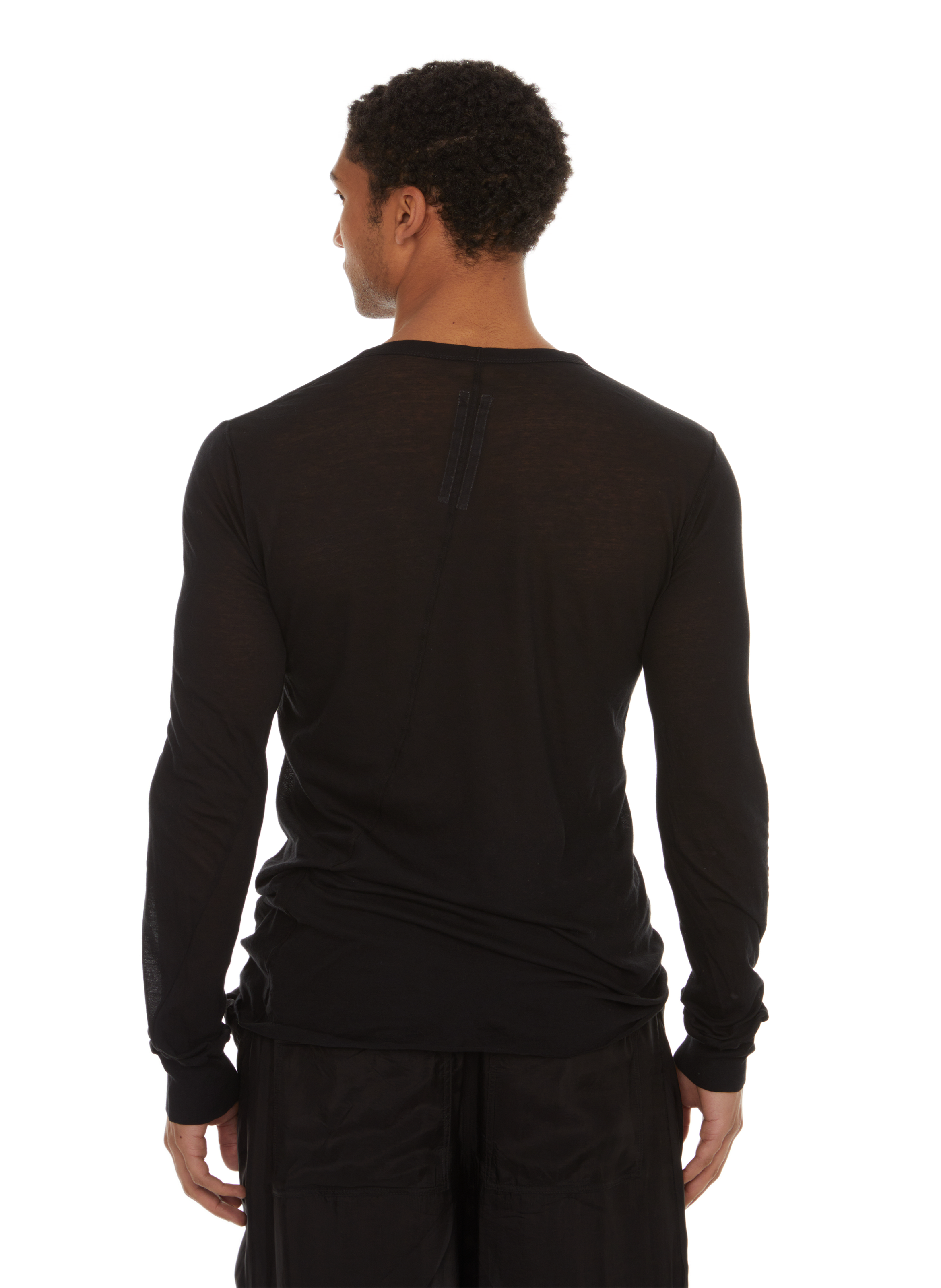 Long-sleeved T-shirt RICK OWENS Black