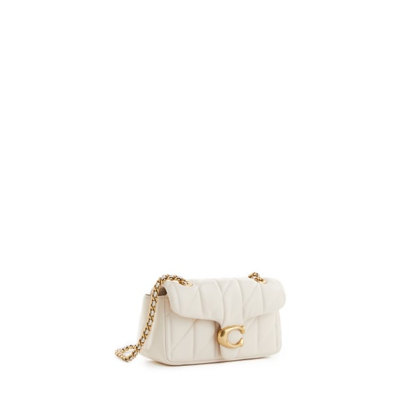 Sac à bandoulière matelassé en cuir