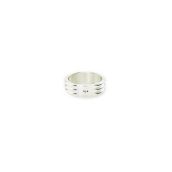 Le Gramme Le 9g Polished Silver Ring In Metallic