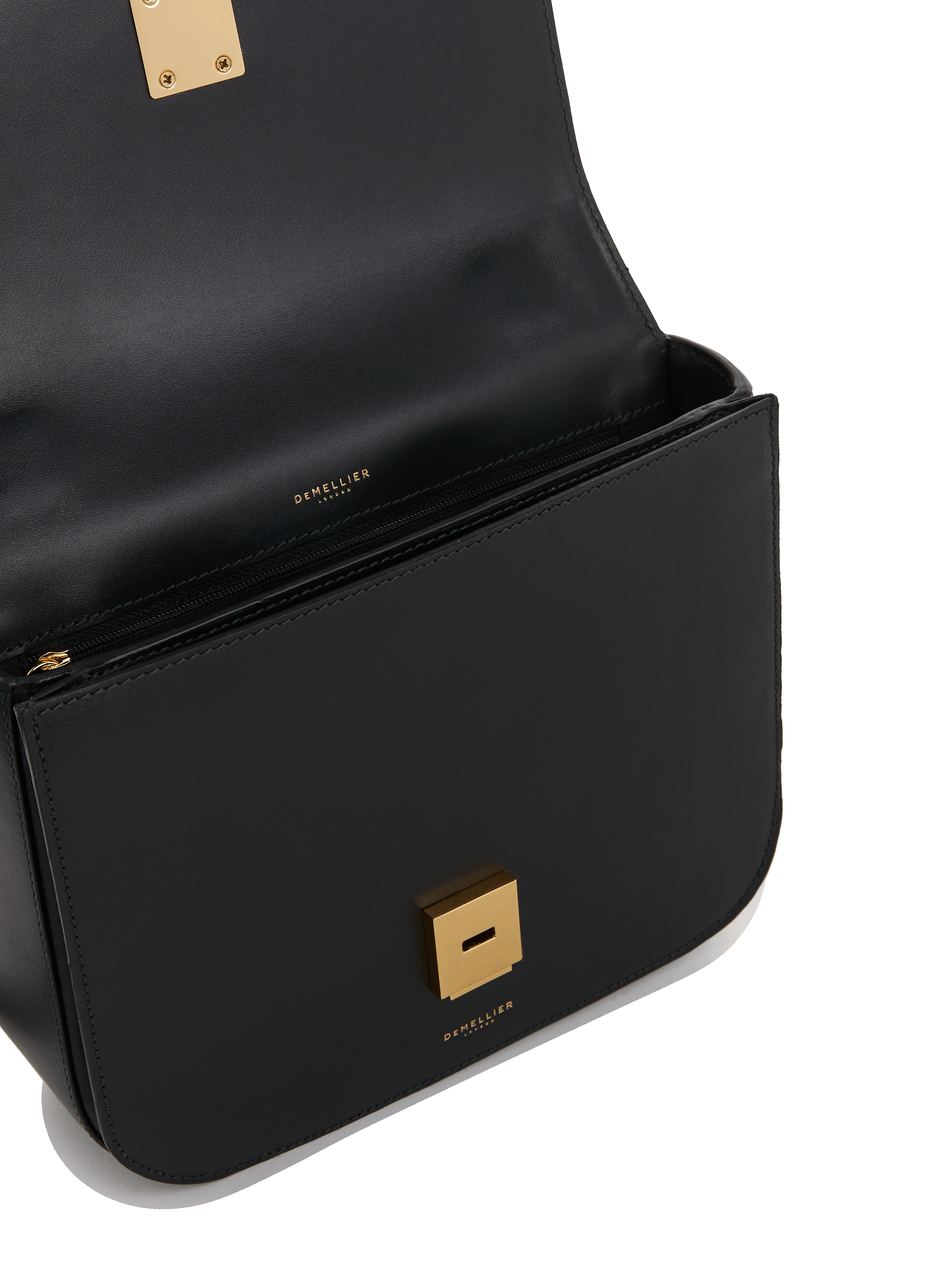 Vancouver leather handbag  DEMELLIER LONDON Black