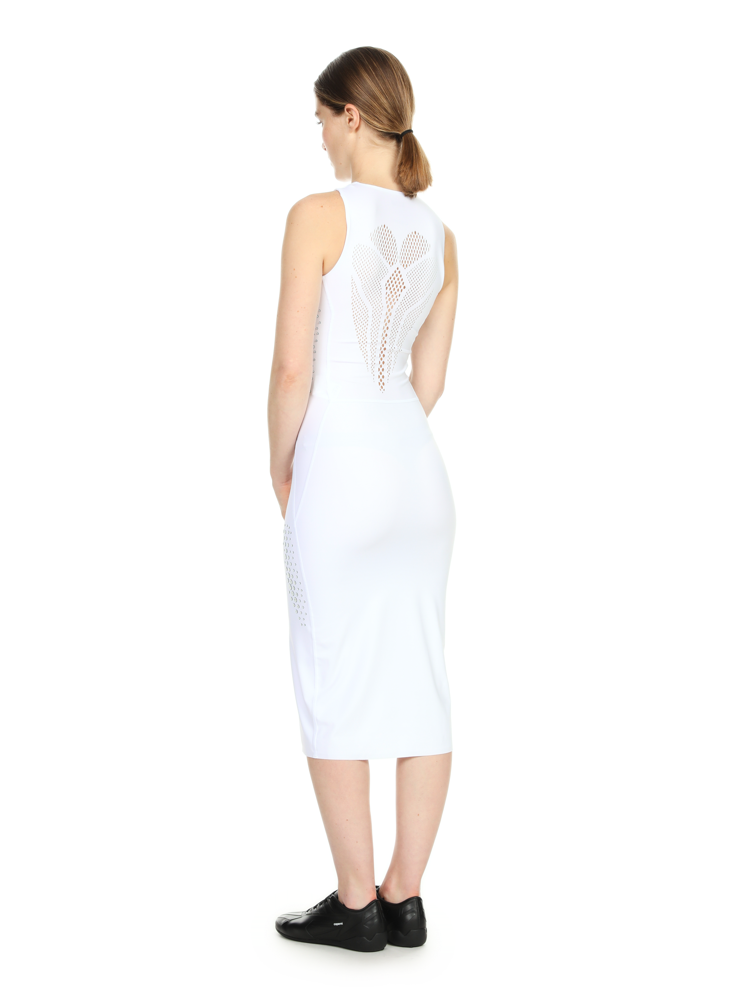 x Puma Fitted Midi Dress COPERNI White