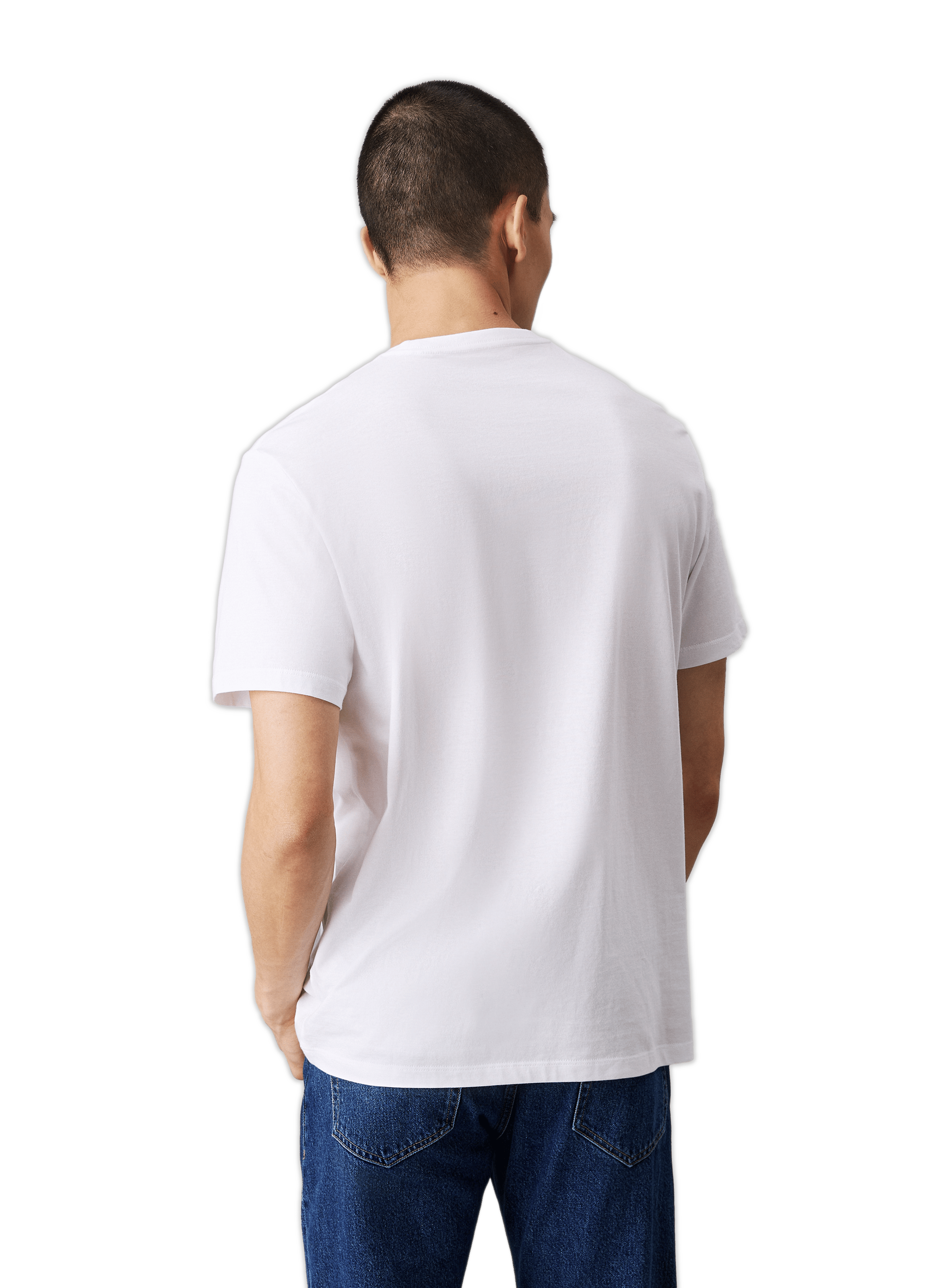 T-shirt en coton  CALVIN KLEIN Blanc