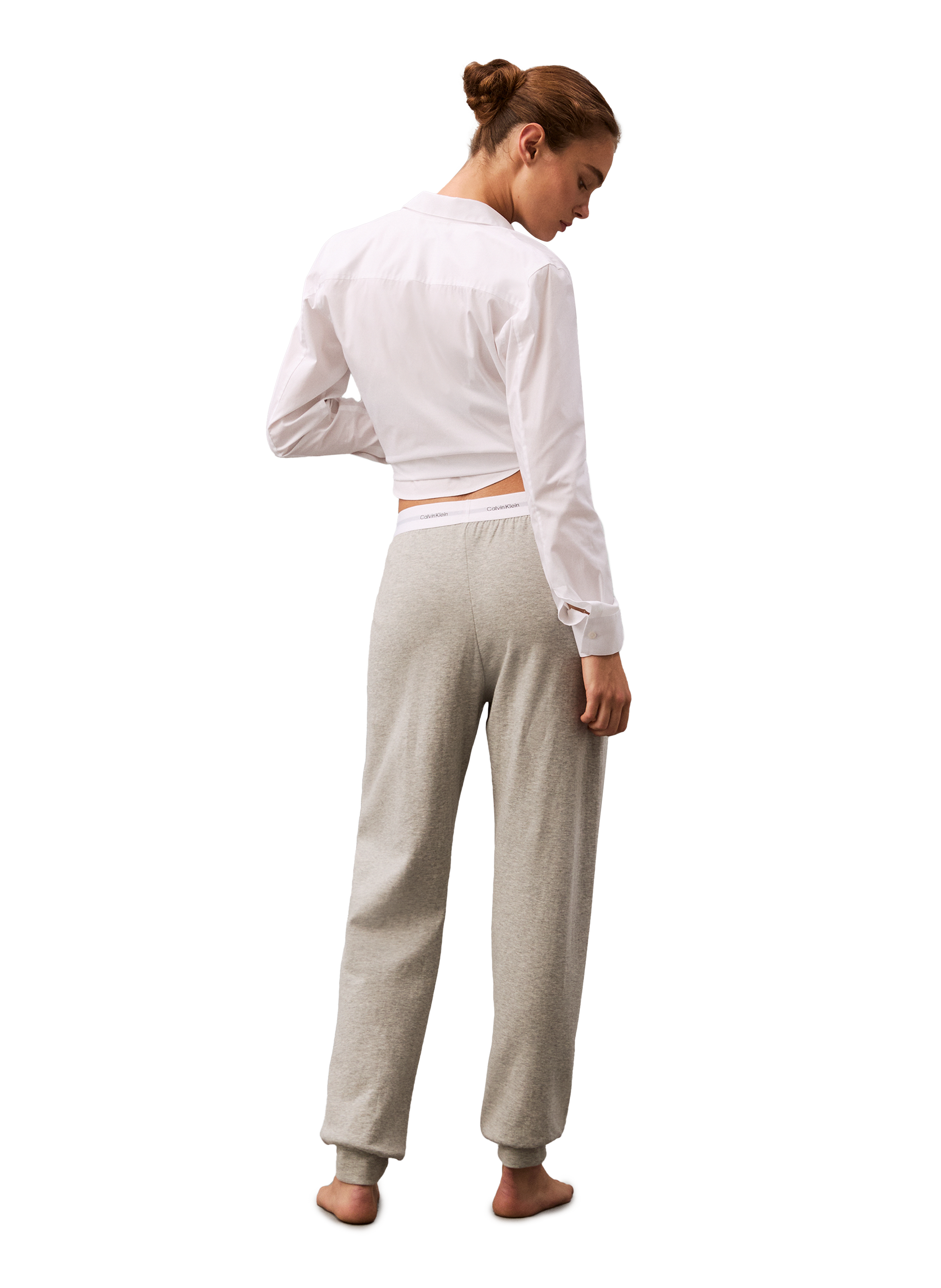 Pantalon de jogging CALVIN KLEIN Gris