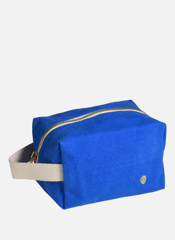 Small Organic Cotton Cube Pouch CERISE SUR LE GATEAU Small Organic Cotton Cube Pouch CERISE SUR LE GATEAU