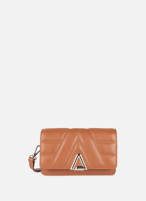 Petit sac trotteur - l.a. Alfa | Marron by LANCASTER Petit sac trotteur - l.a. Alfa Marron