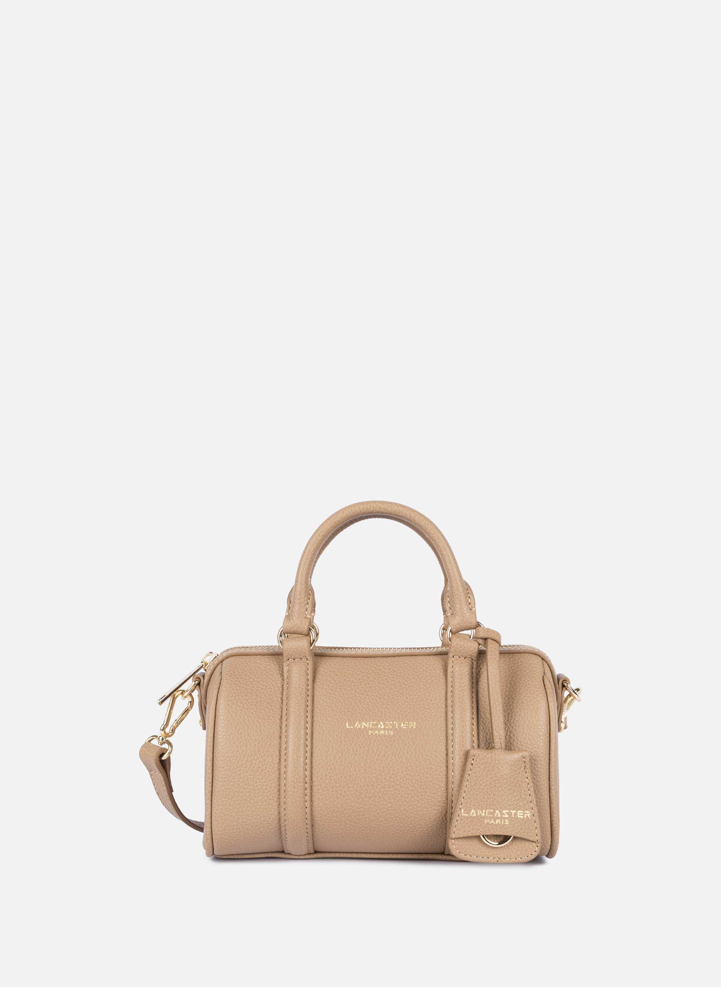 LANCASTER Petit sac polochon - milano ana Marron