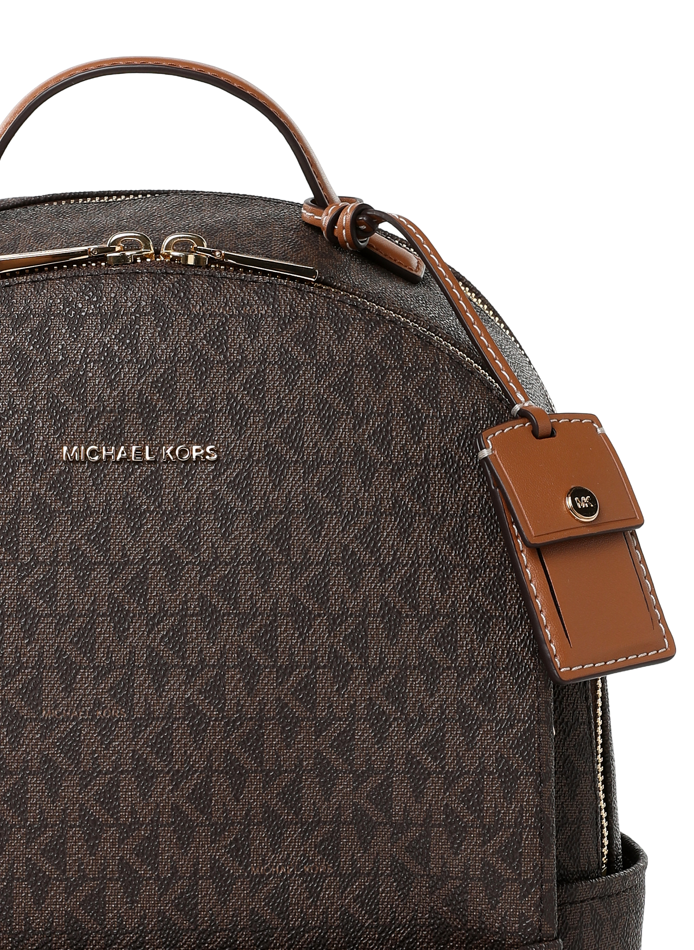 Sac à dos imprimé monogramme  MICHAEL KORS Marron