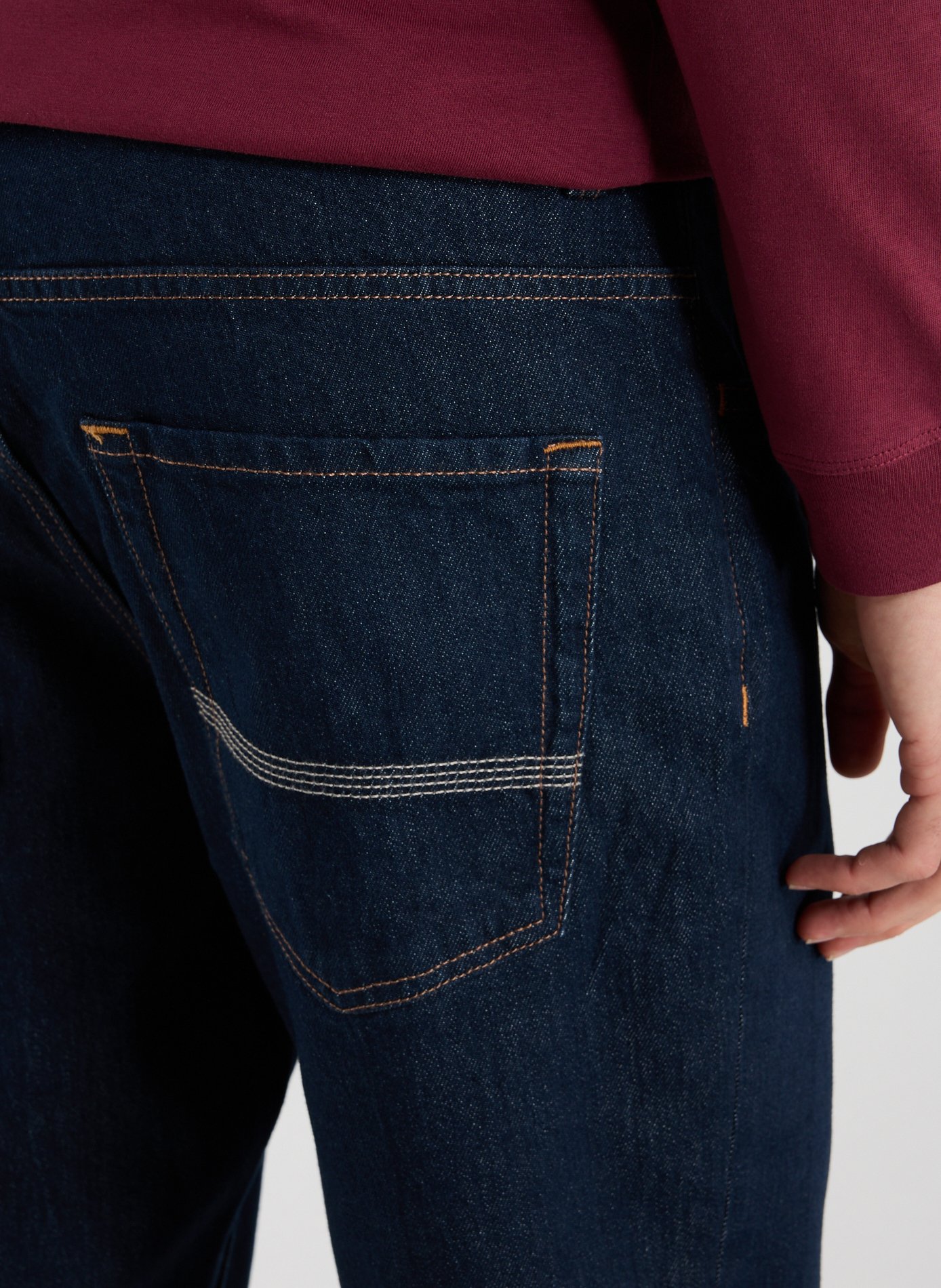 Straight-cut cotton-blend jeans TIMBERLAND Blue