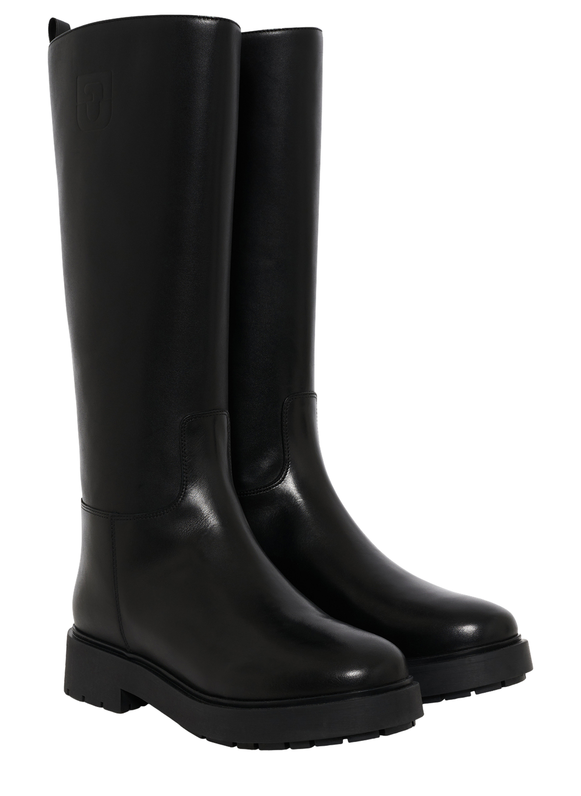 Bottes en cuir à semelles crantées - elea GERARD DAREL Noir