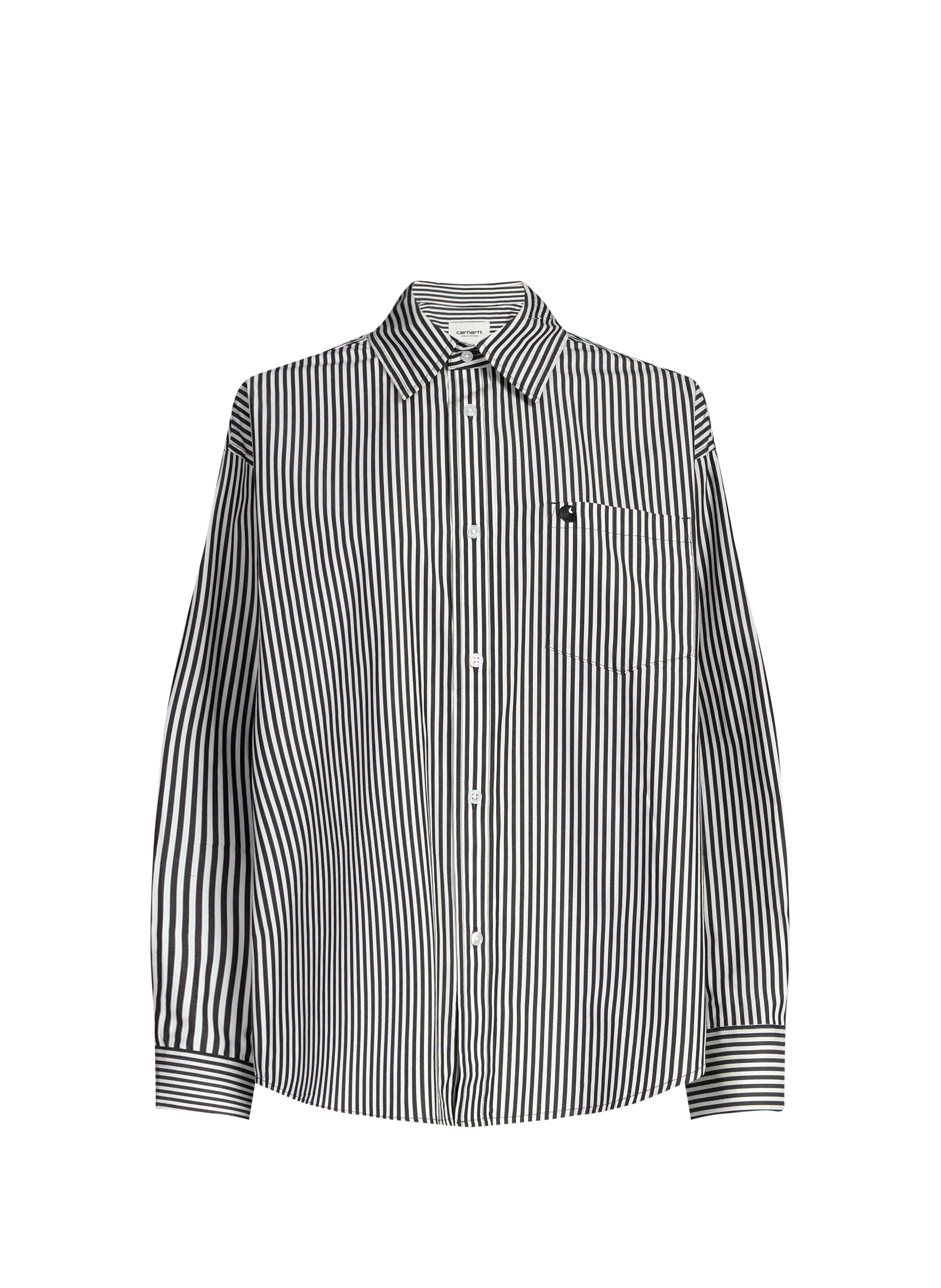 Chemise large à rayures en coton CARHARTT WIP Multicolore