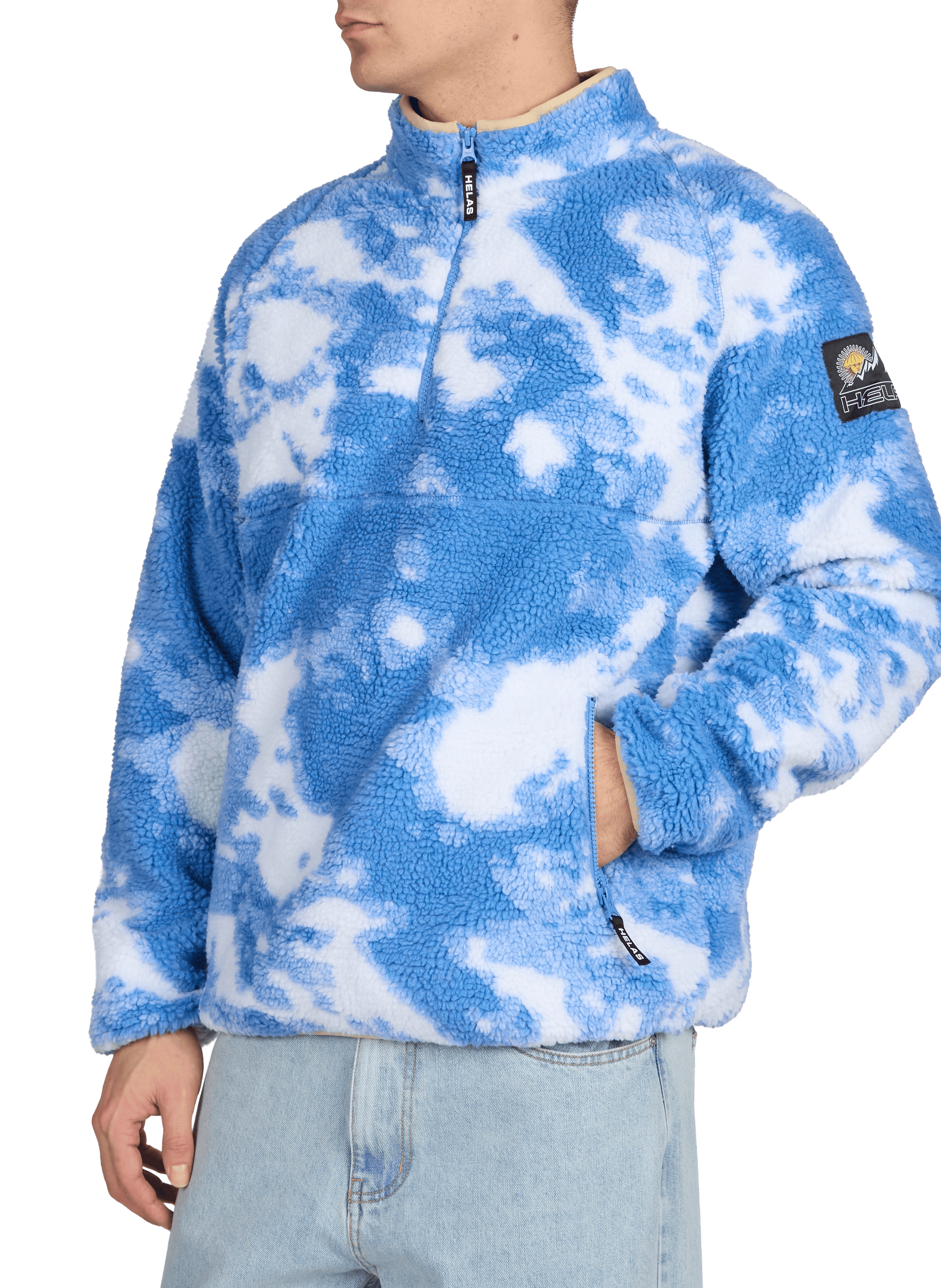 Sweatshirt Mundy  HELAS CAPS Bleu