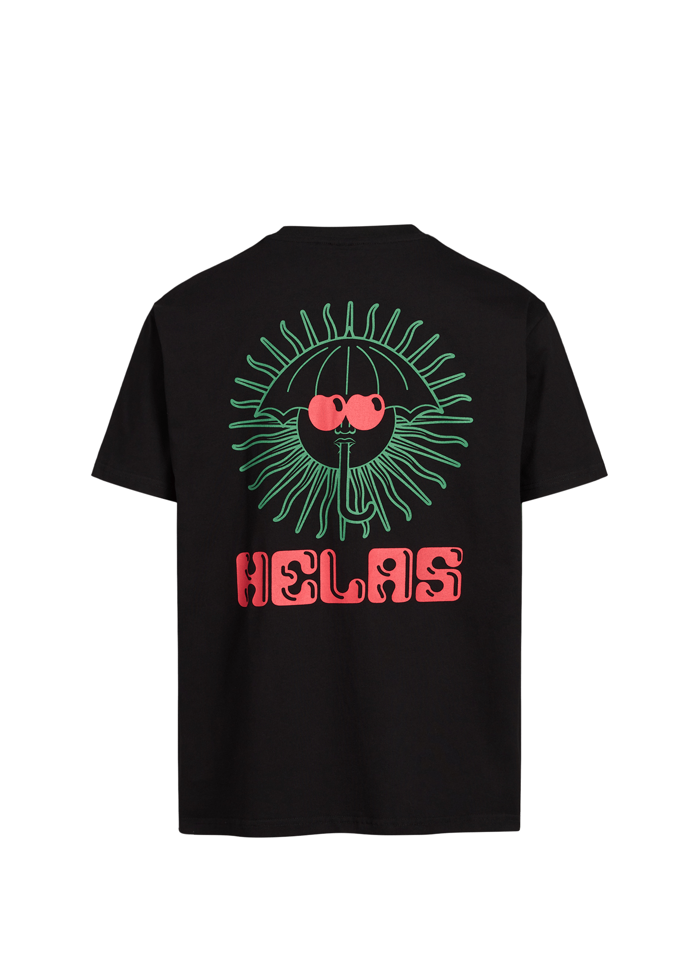 Printed Ibiz Tee cotton T-shirt Black