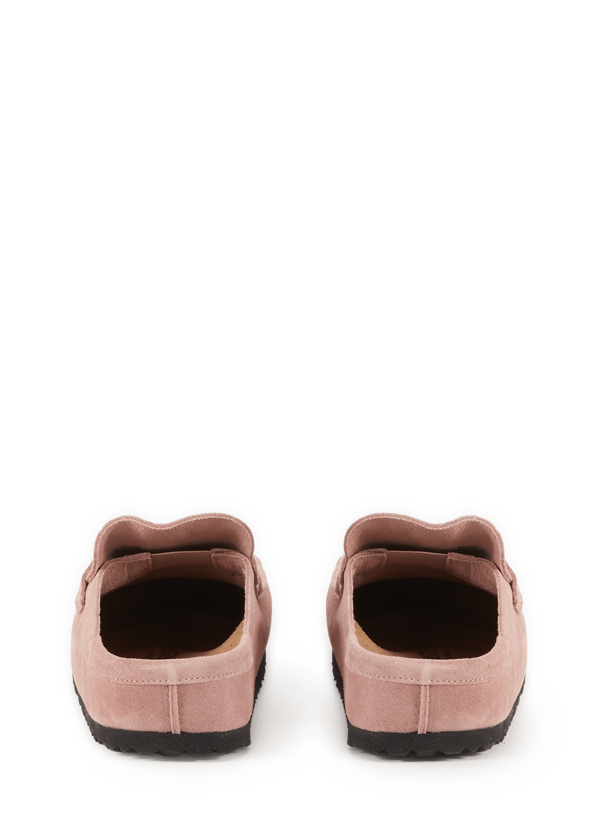 Mocassins Naples en cuir suédé BIRKENSTOCK Rose