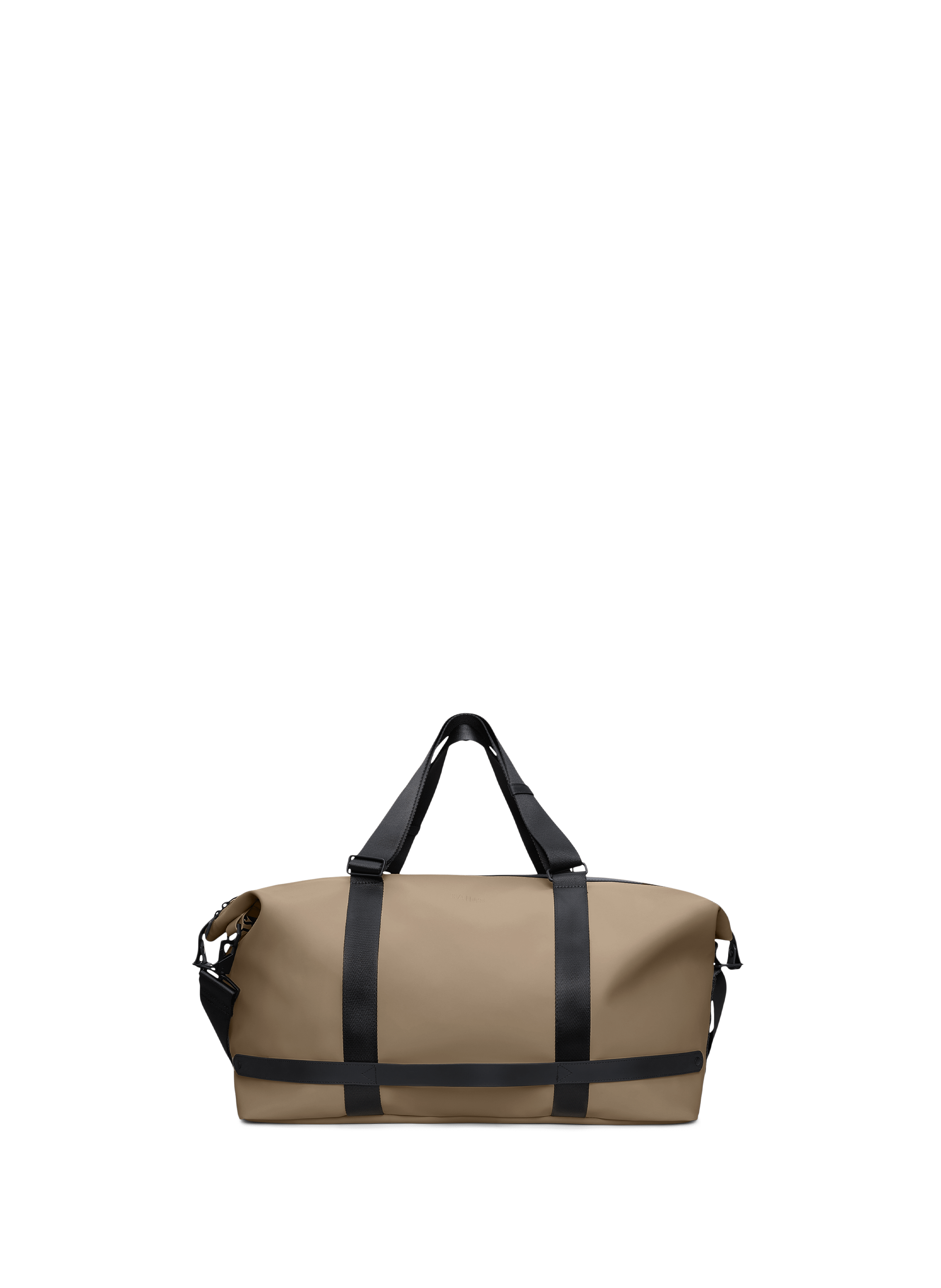 Wasserdichte OTG Wochenendtasche RAINS Beige