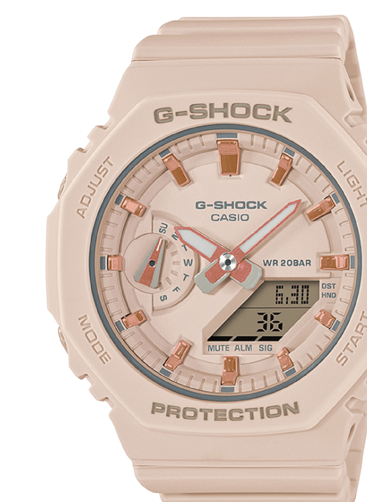 Montre quartz G-Shock en résine G-SHOCK Rose