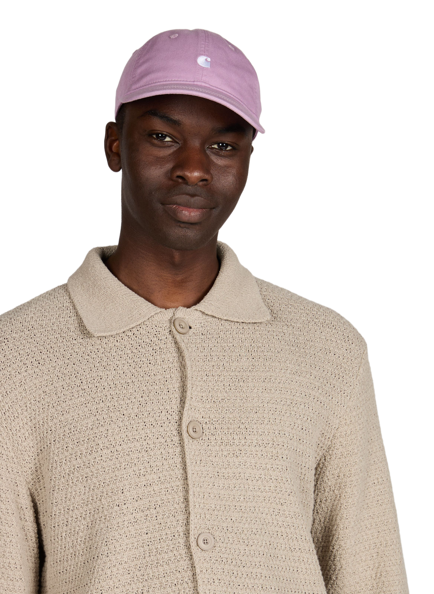 Casquette brodée en coton CARHARTT WIP Violet