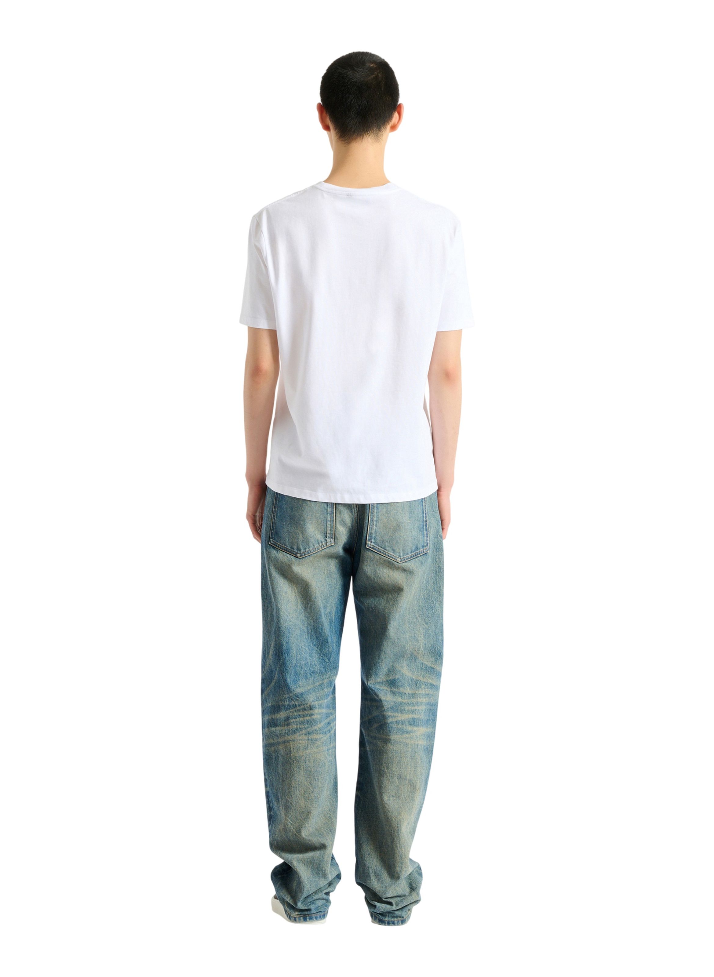 T-shirt imprimé balmain paris BALMAIN Blanc