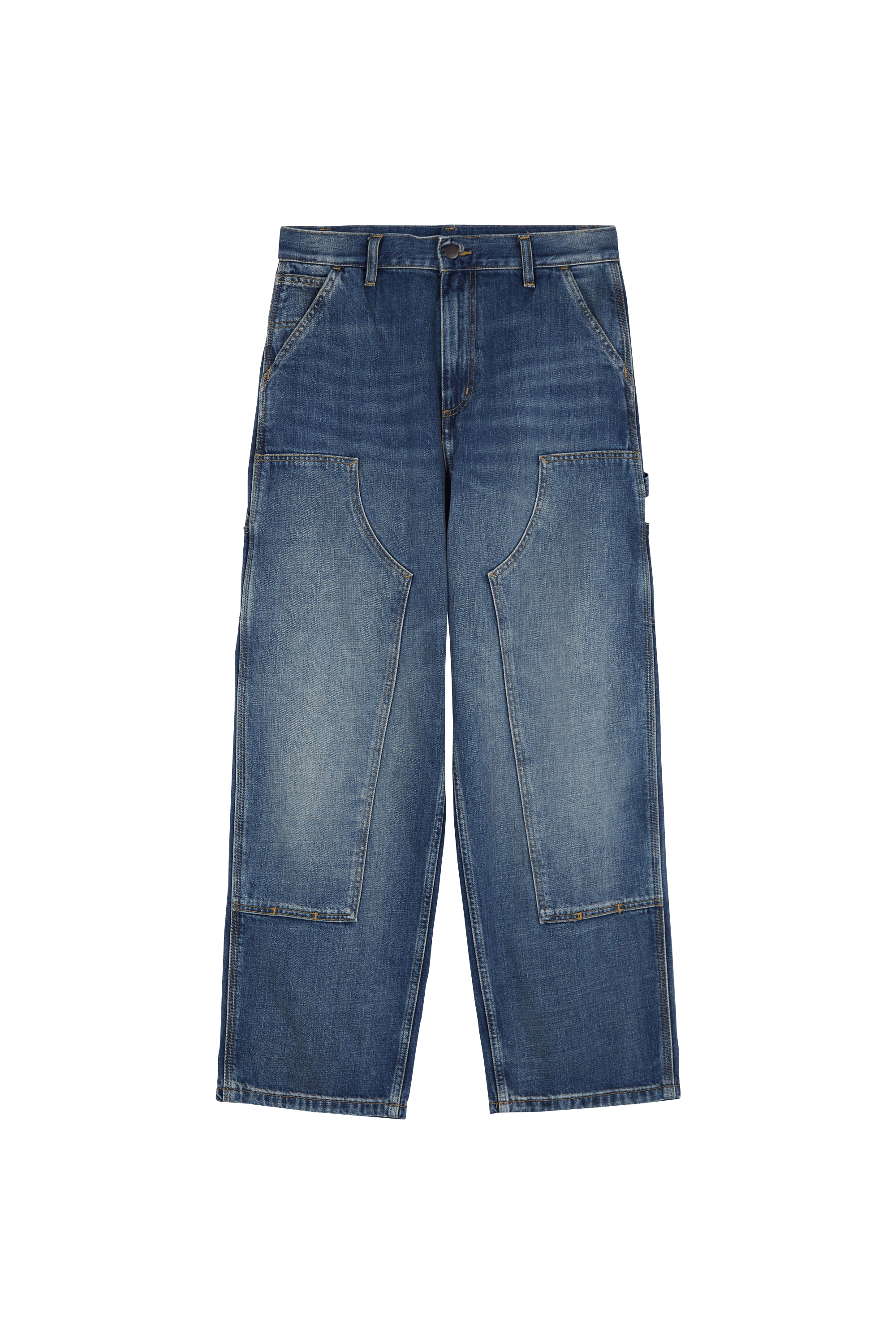 Jean w' brandon double knee pant CARHARTT WIP Bleu