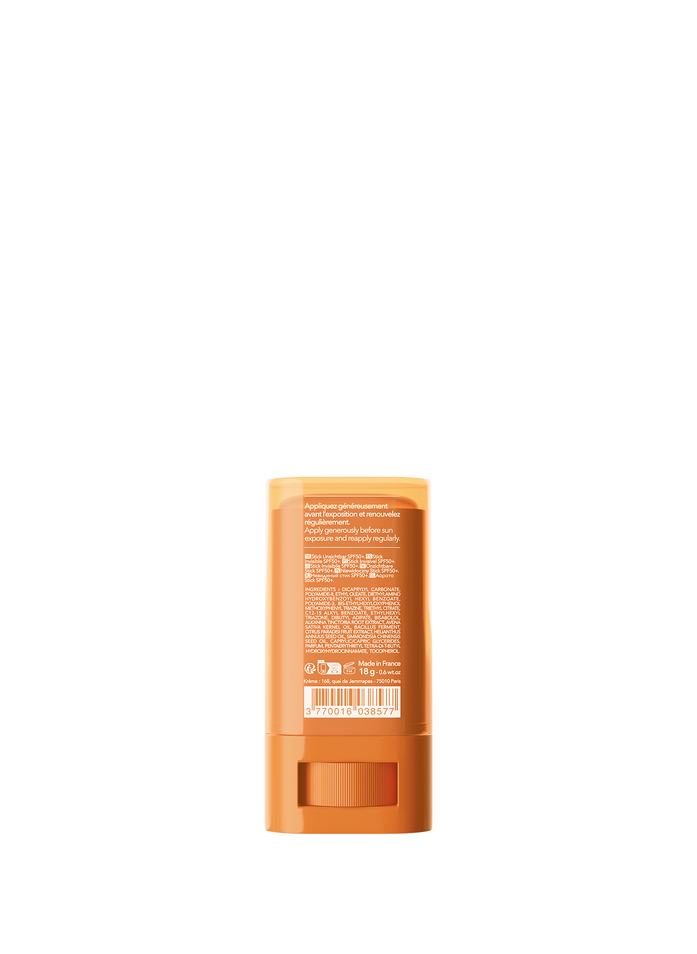 Stick Invisible SPF50+ KREME No color