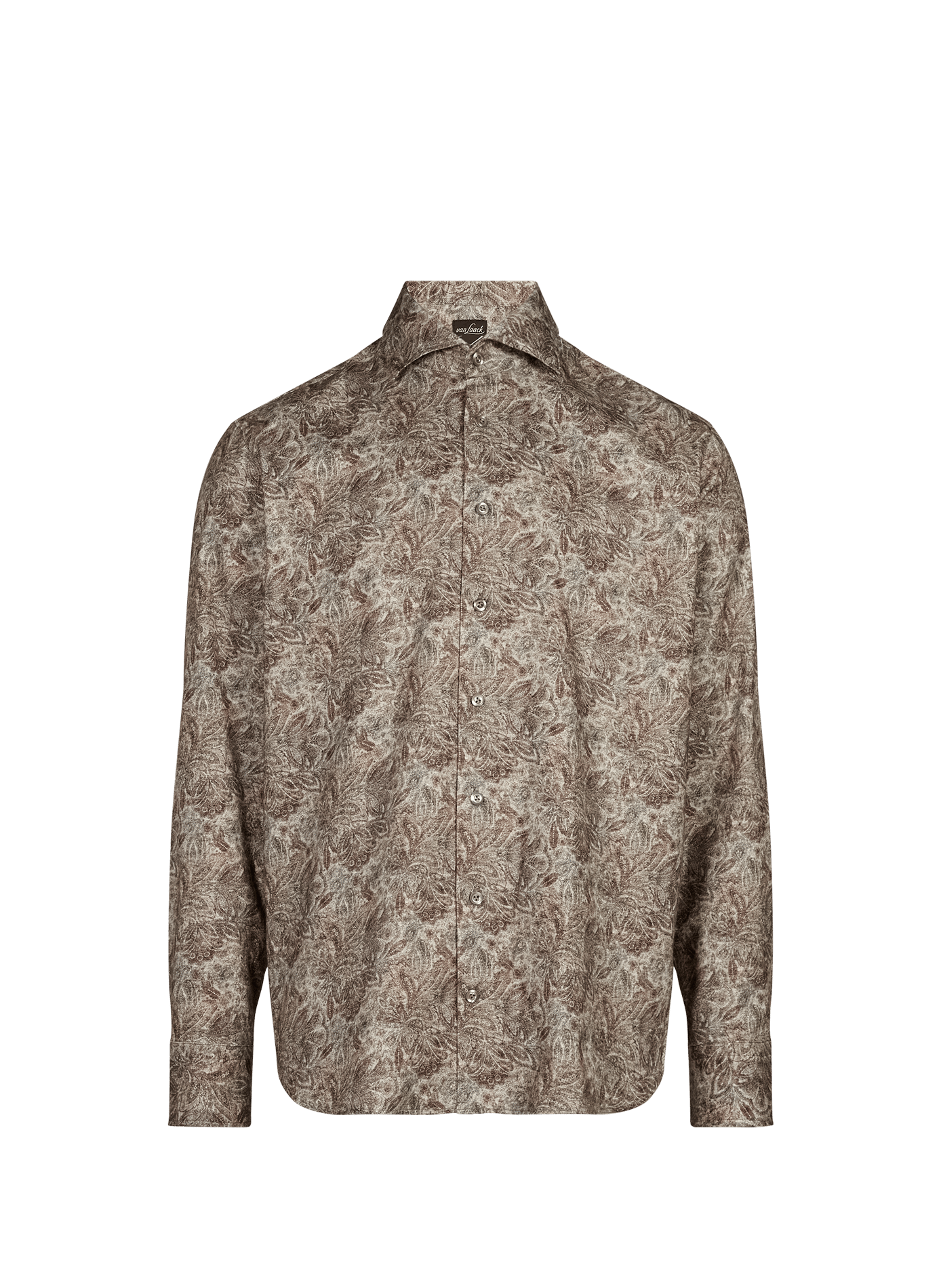 Slim-fit cotton shirt VAN LAACK Blue