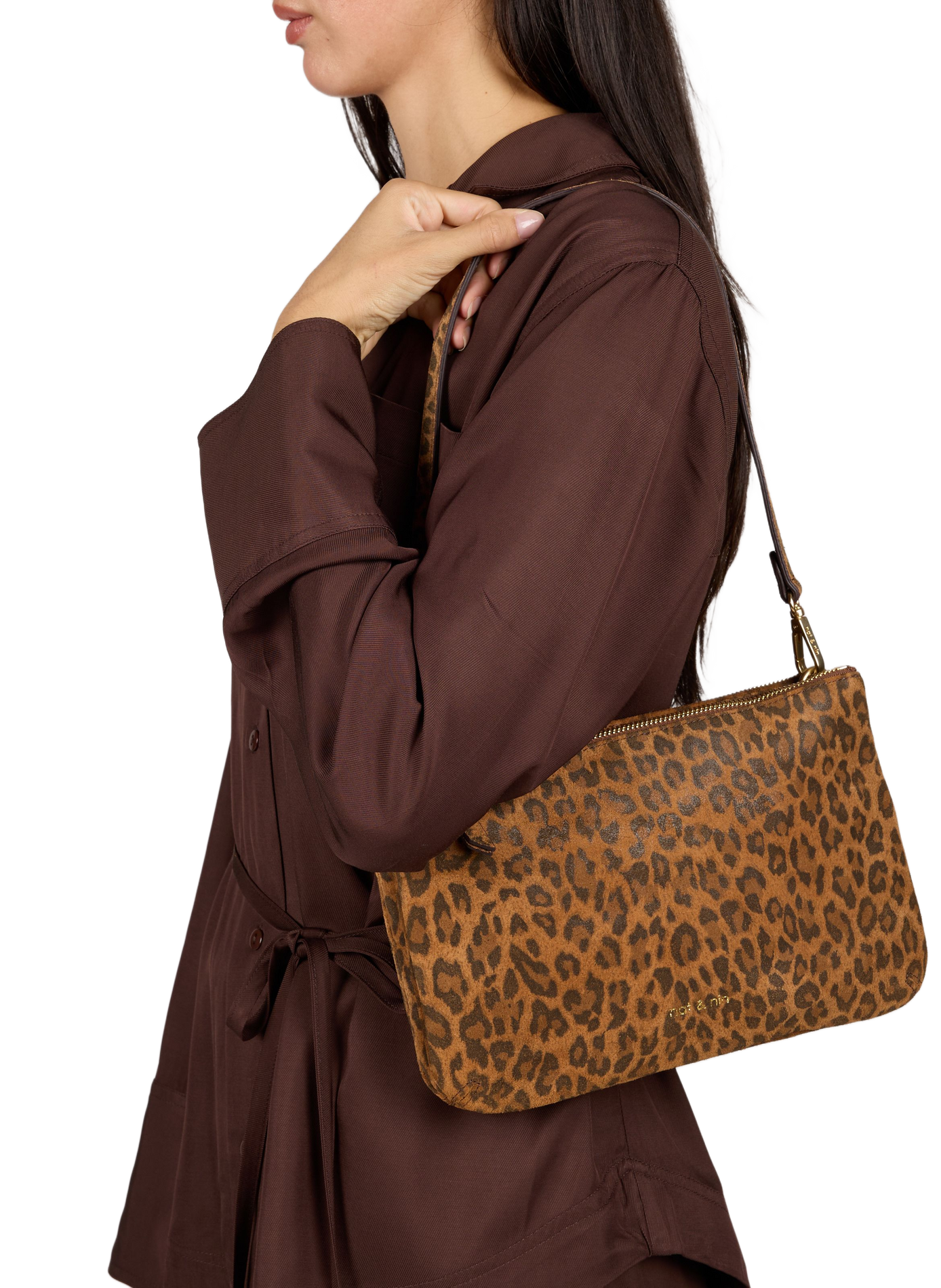 Sac bandoulière Billy en cuir NAT & NIN Multicolore