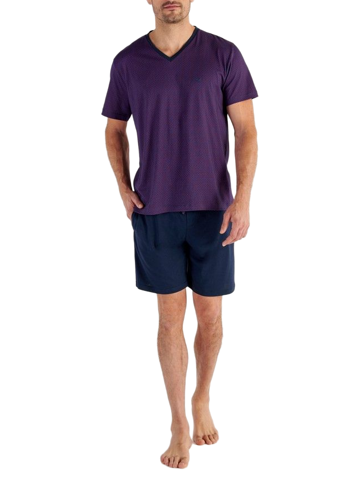 Cotton-blend pyjama set HOM Multicolour