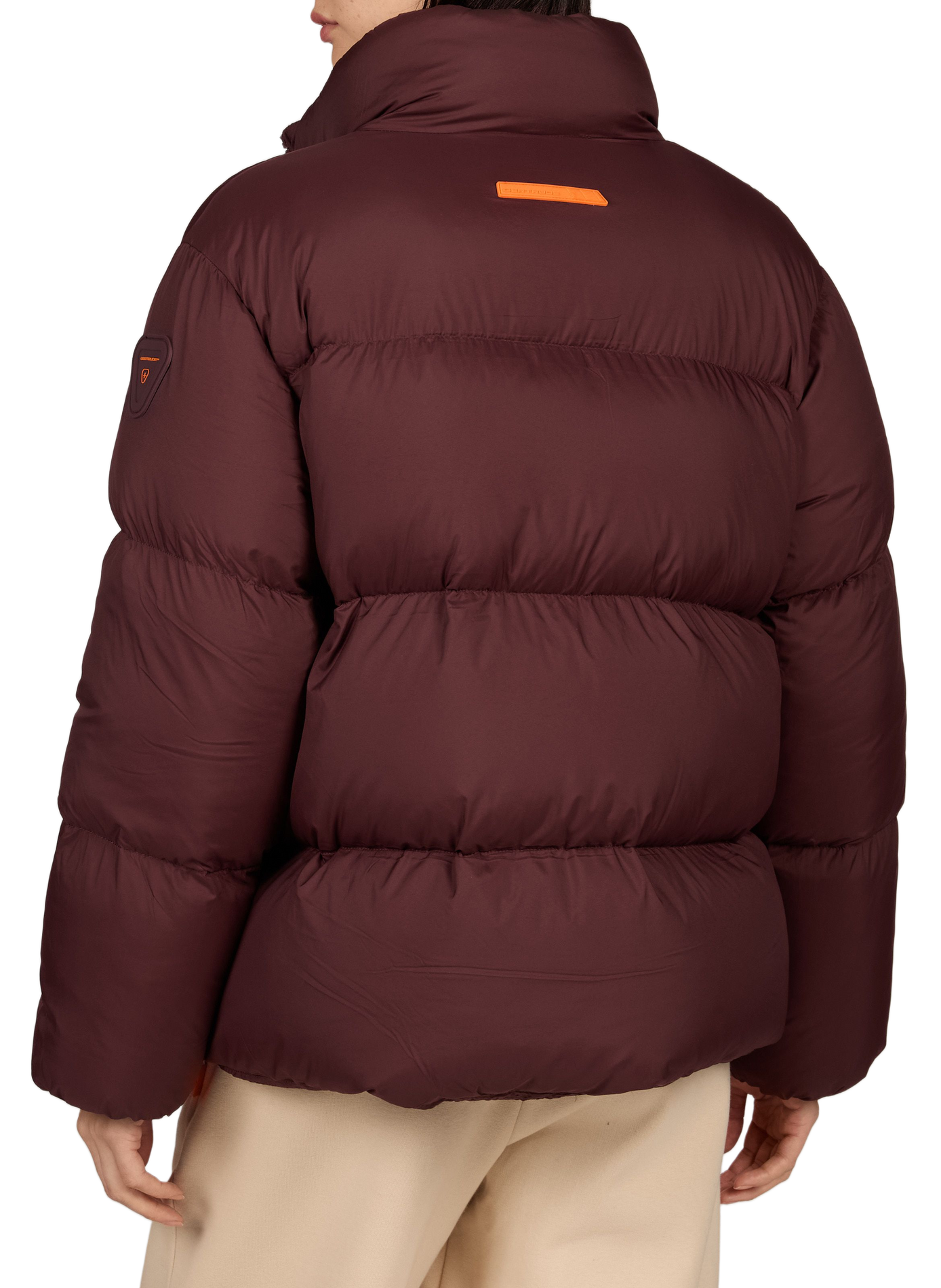 Gerade Daunenjacke OLIVIA GERTRUDE Rot
