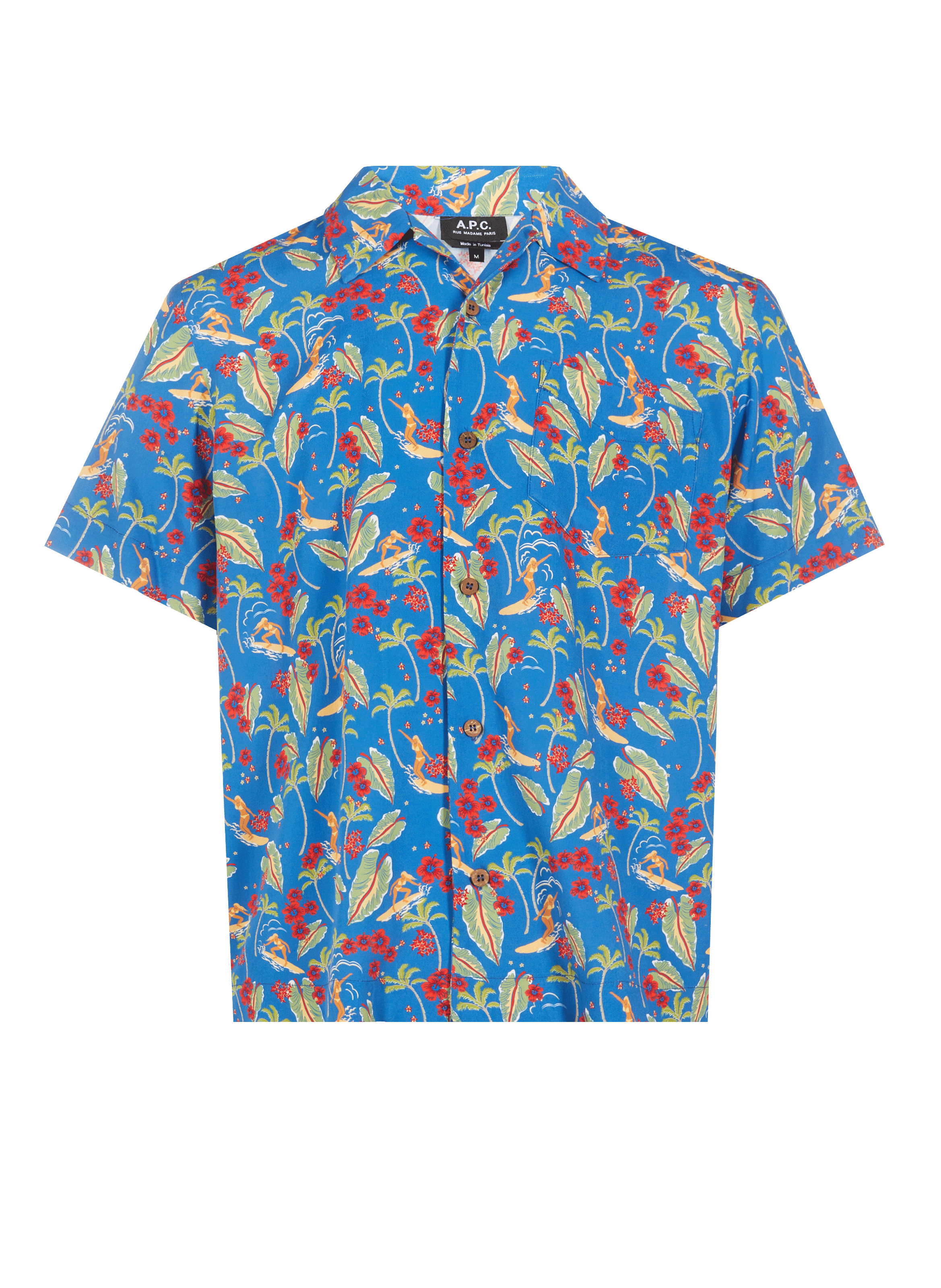 Chemise manches courtes Lloyd à imprimé