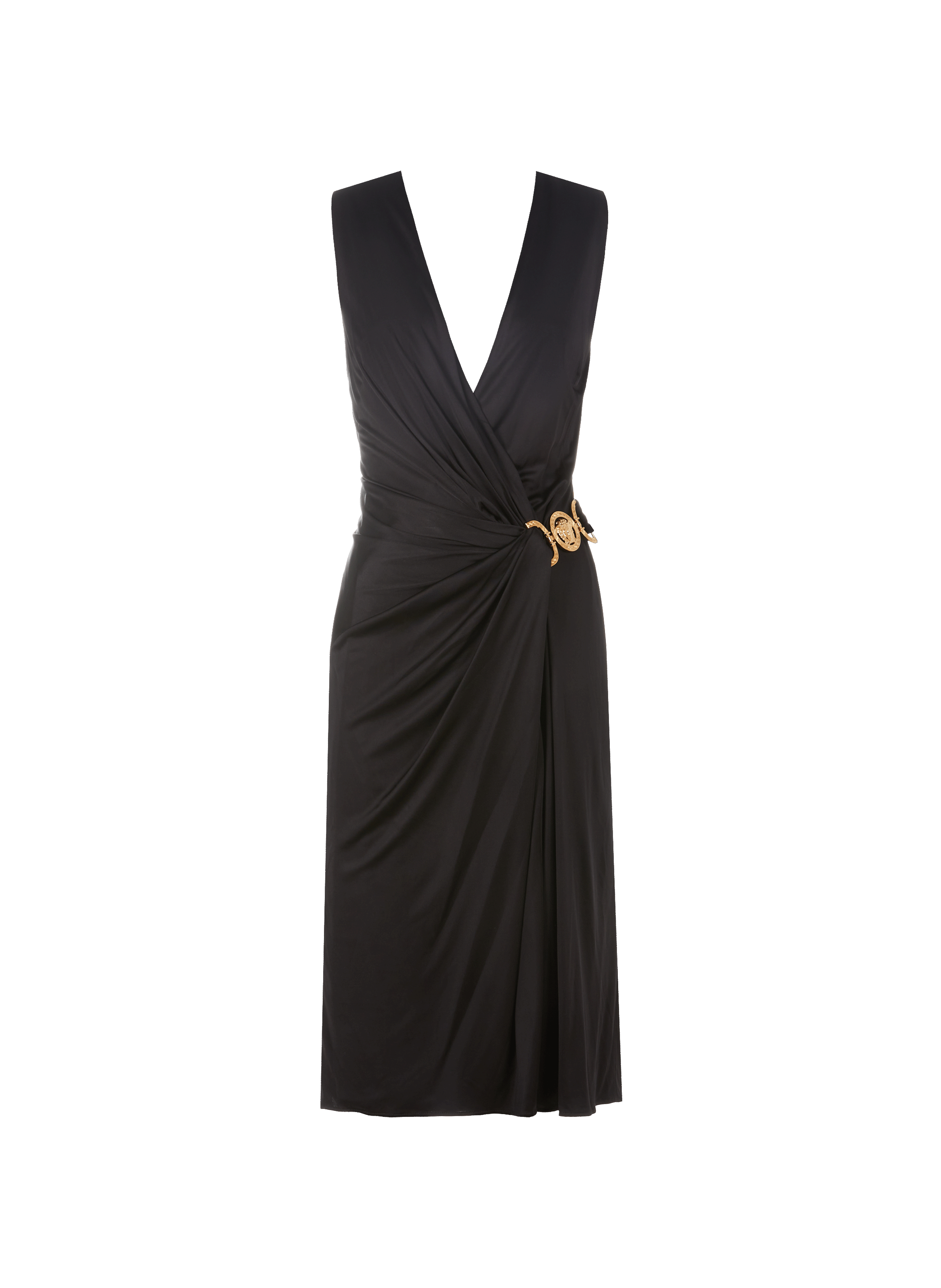 VERSACE Robe midi  Noir