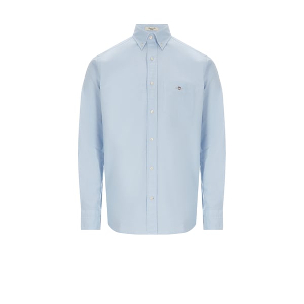 Chemise unie en coton